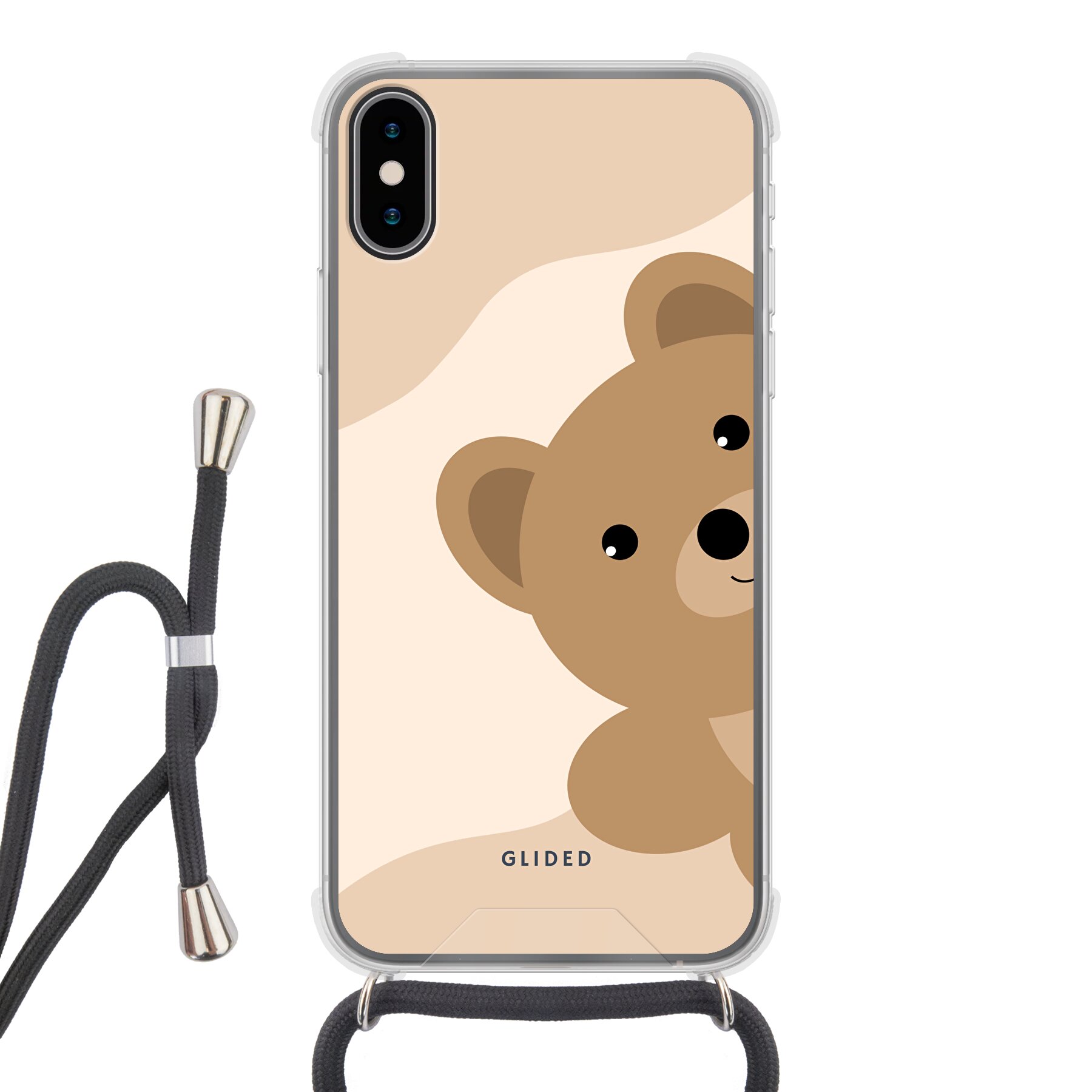Produktbild BearLove Left - iPhone X/Xs Handyhülle