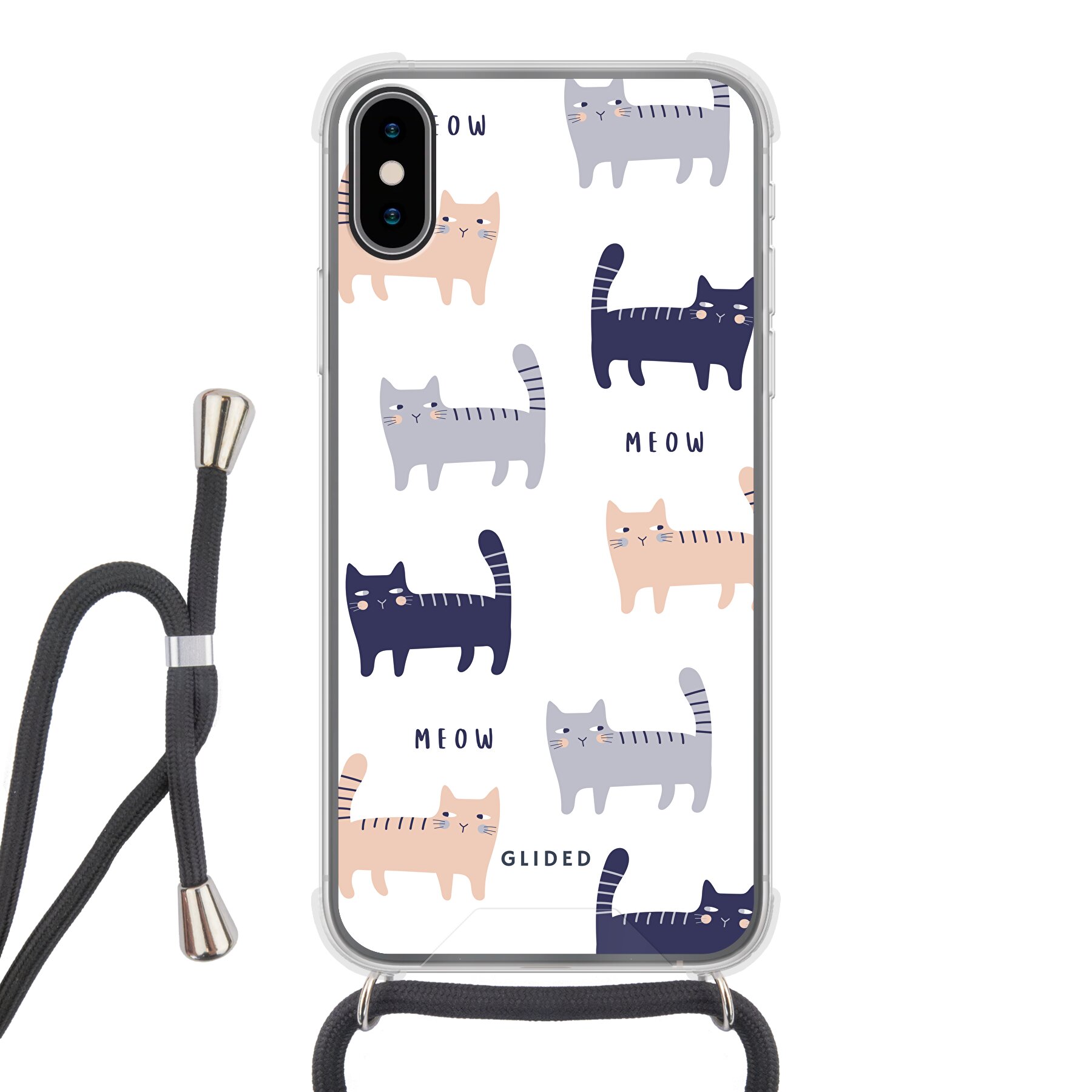 Produktbild Purrfection - iPhone X/Xs Handyhülle