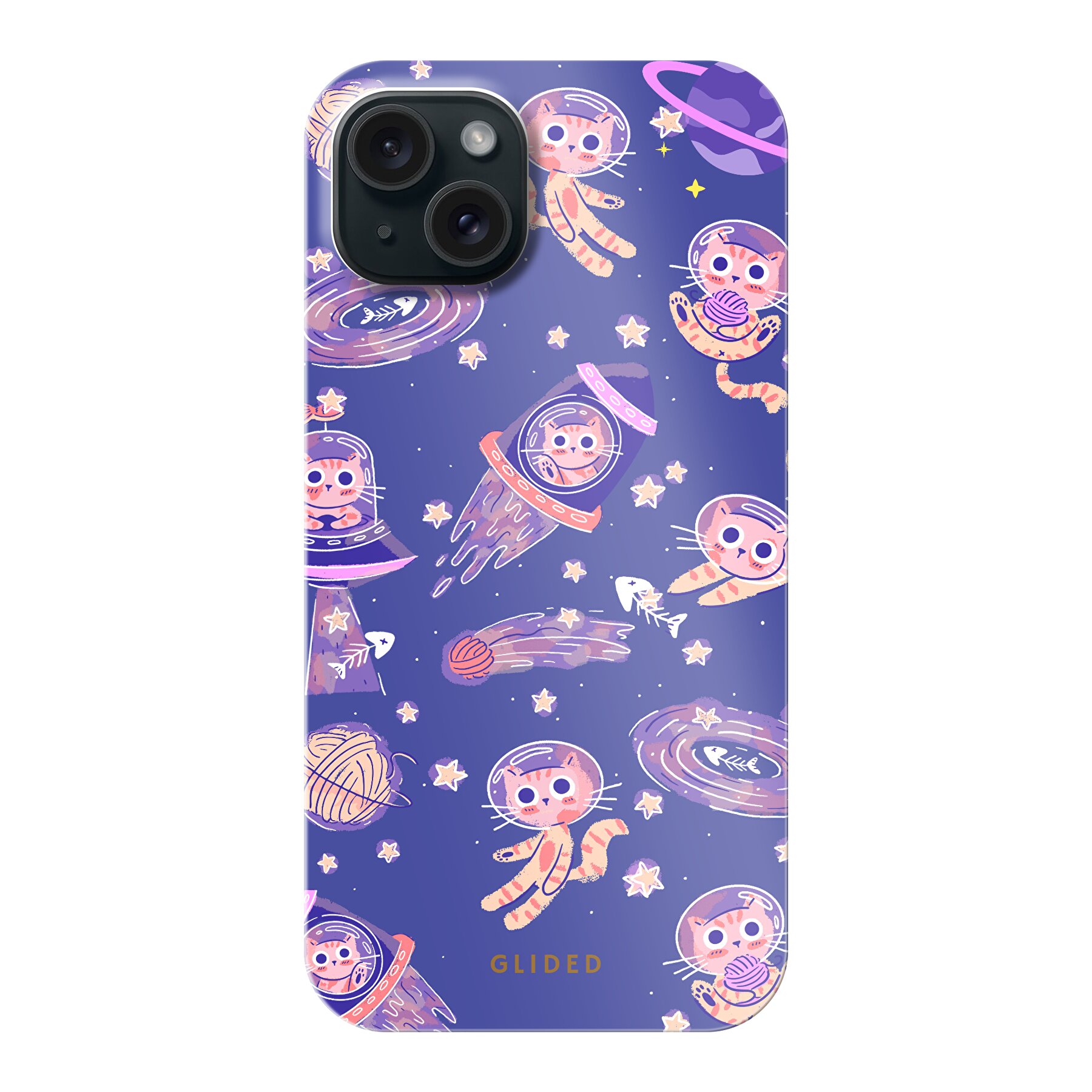 Produktbild Space Cat - iPhone 15 Plus Handyhülle