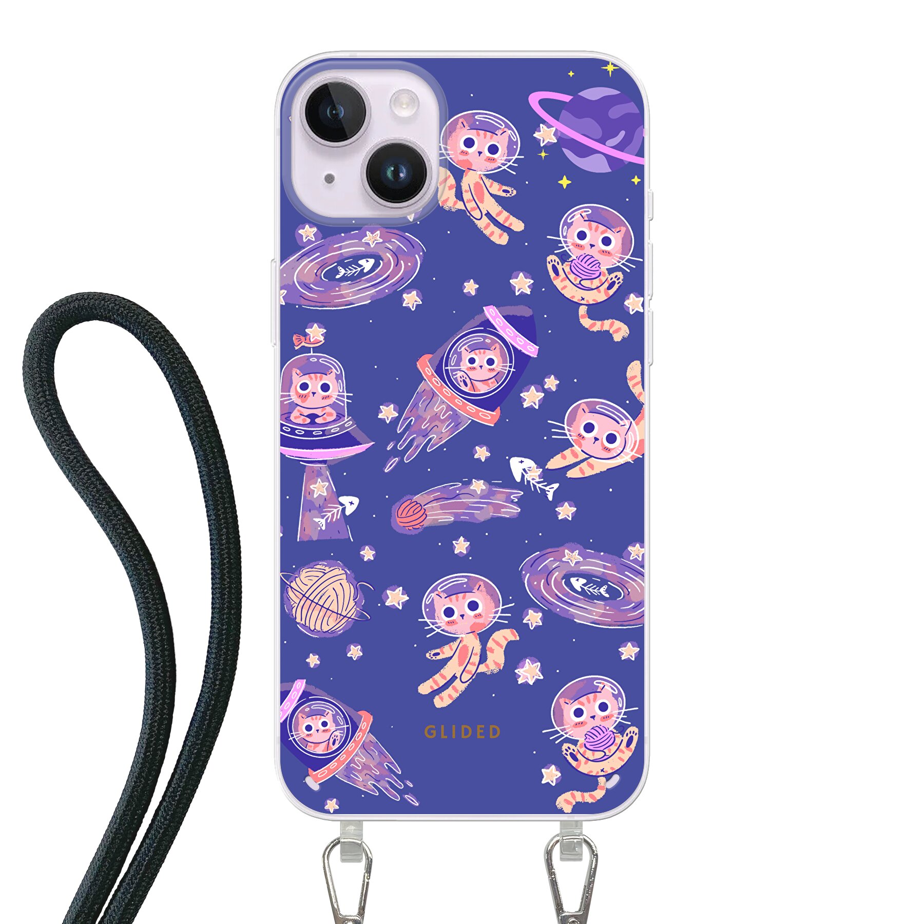 Produktbild Space Cat - iPhone 14 Plus Handyhülle