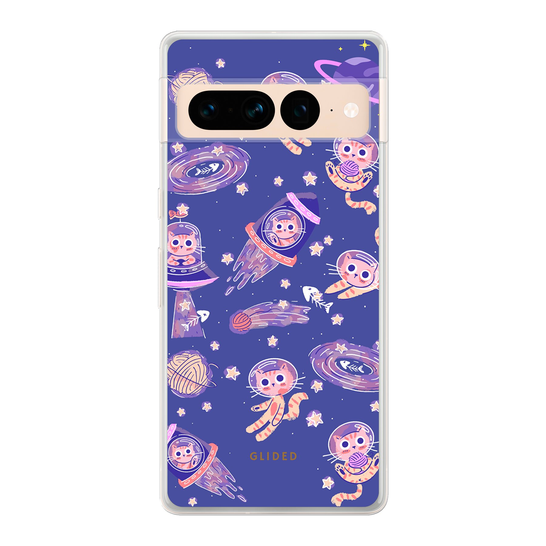 Produktbild Space Cat - Google Pixel 7 Pro Handyhülle