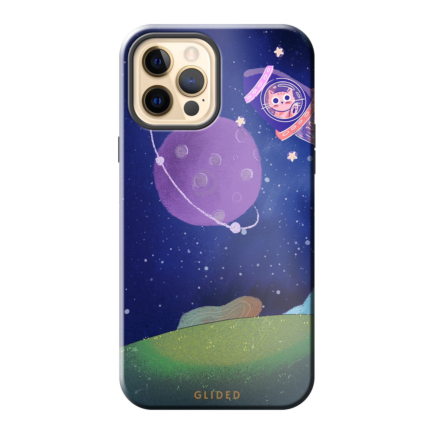 Produktbild Galaxy Cat - iPhone 12 Pro Handyhülle