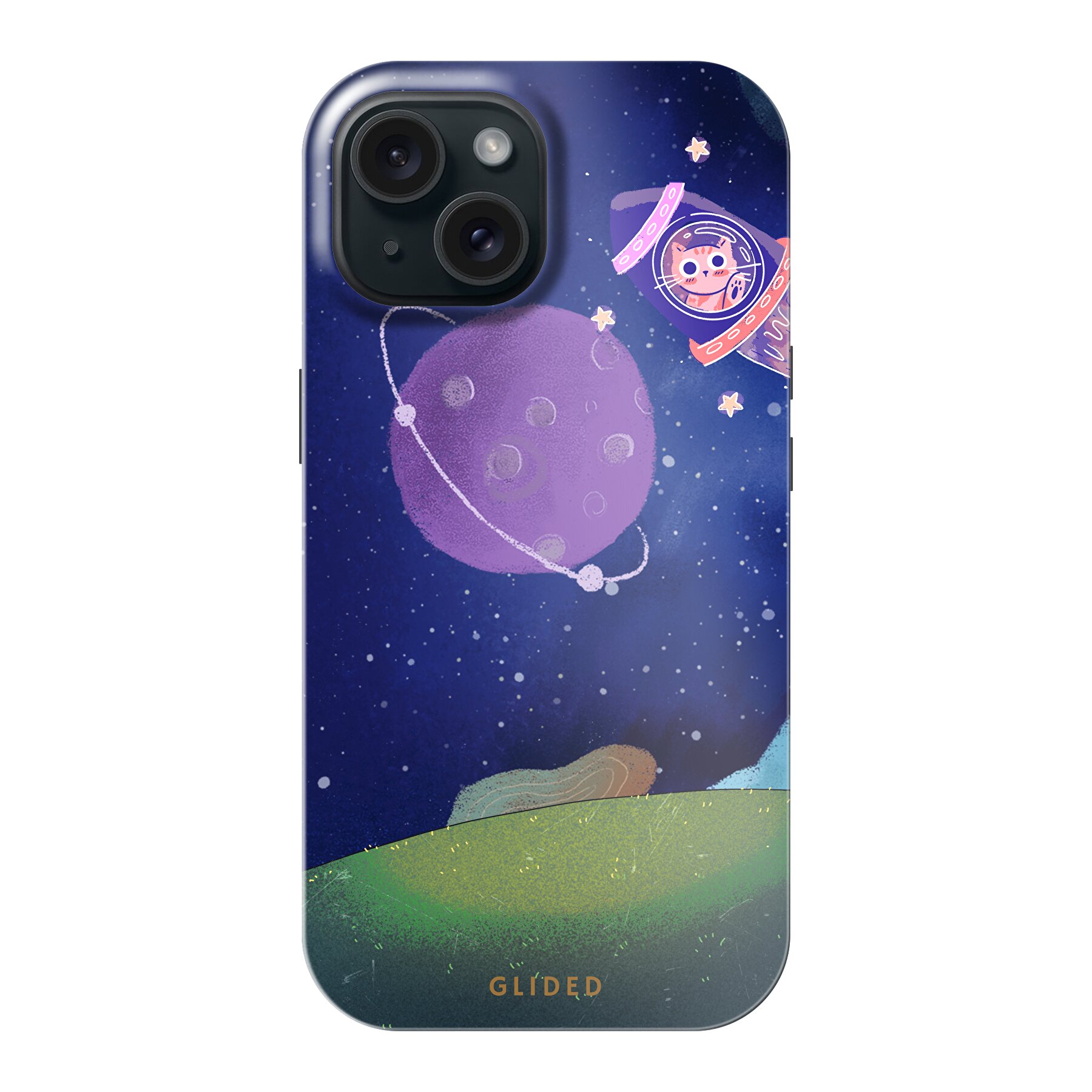Produktbild Galaxy Cat - iPhone 15 Handyhülle