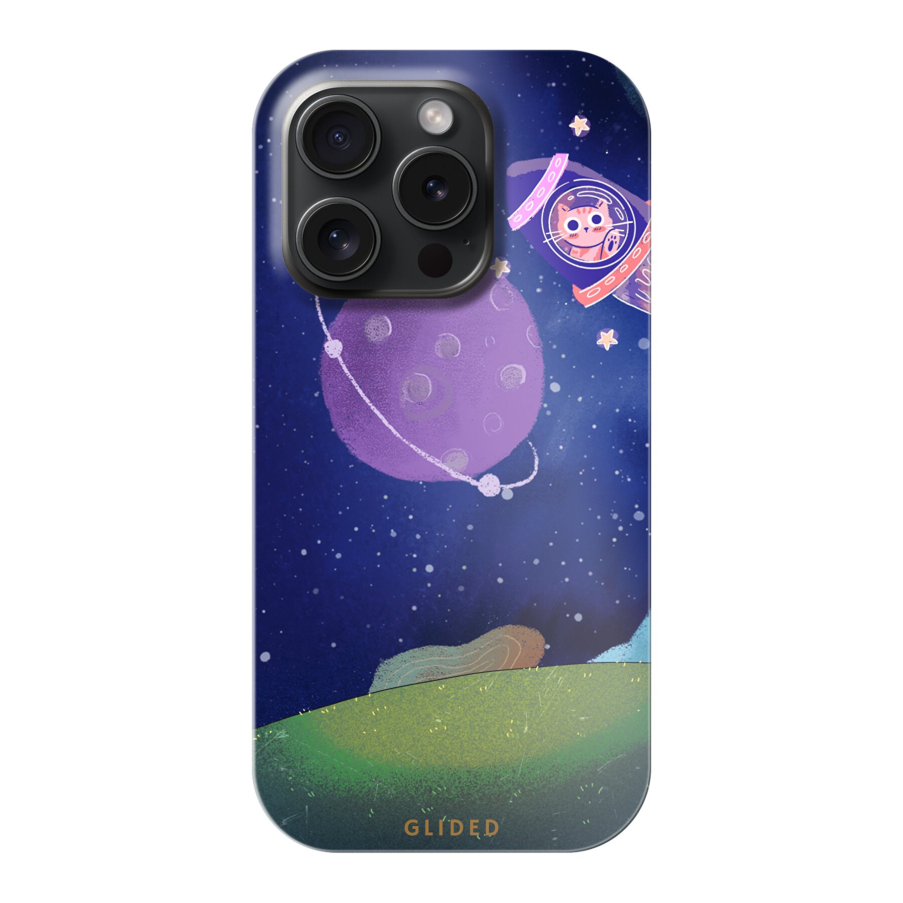 Imagen del producto Galaxy Cat - iPhone 15 Pro Funda