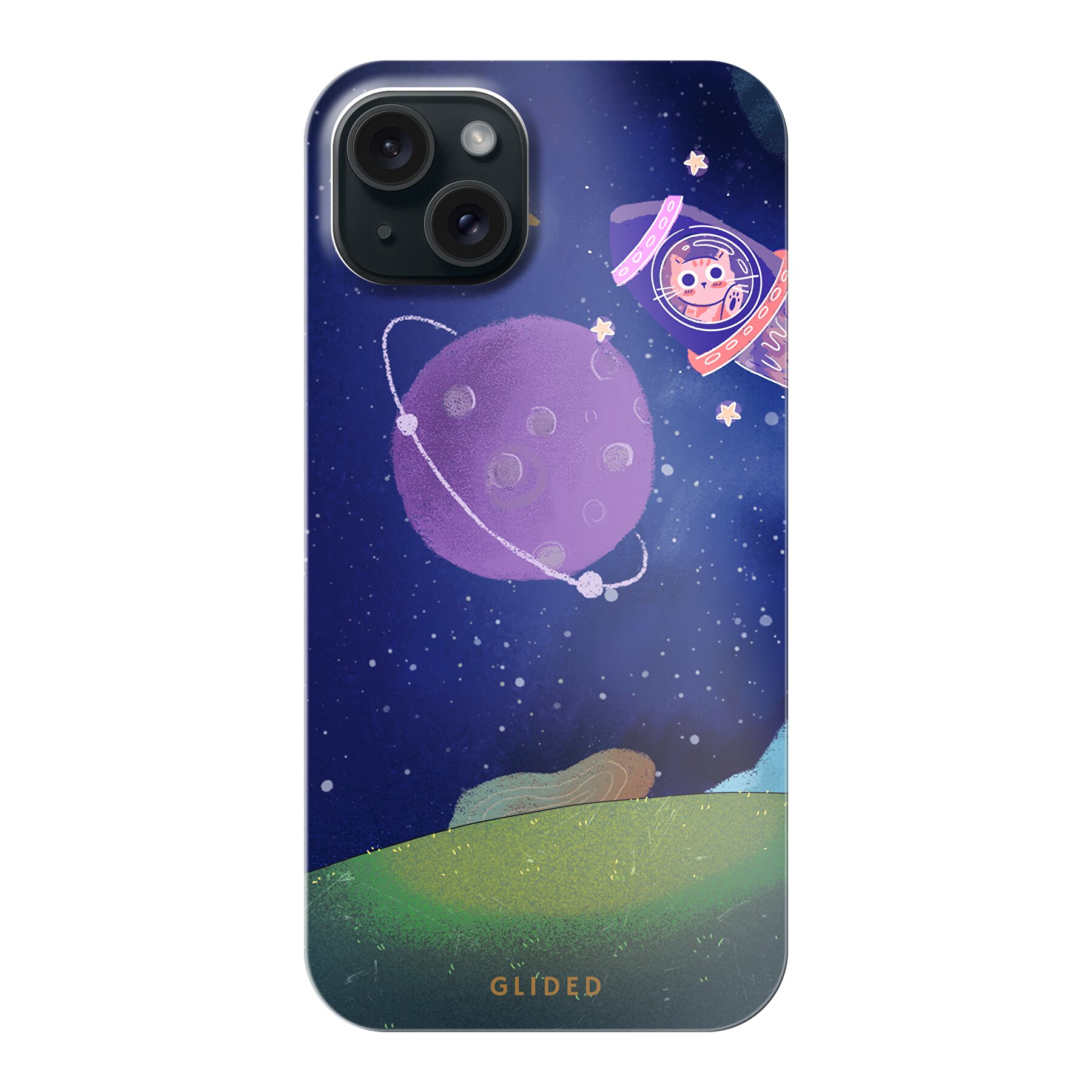 Imagen del producto Galaxy Cat - iPhone 15 Plus Funda