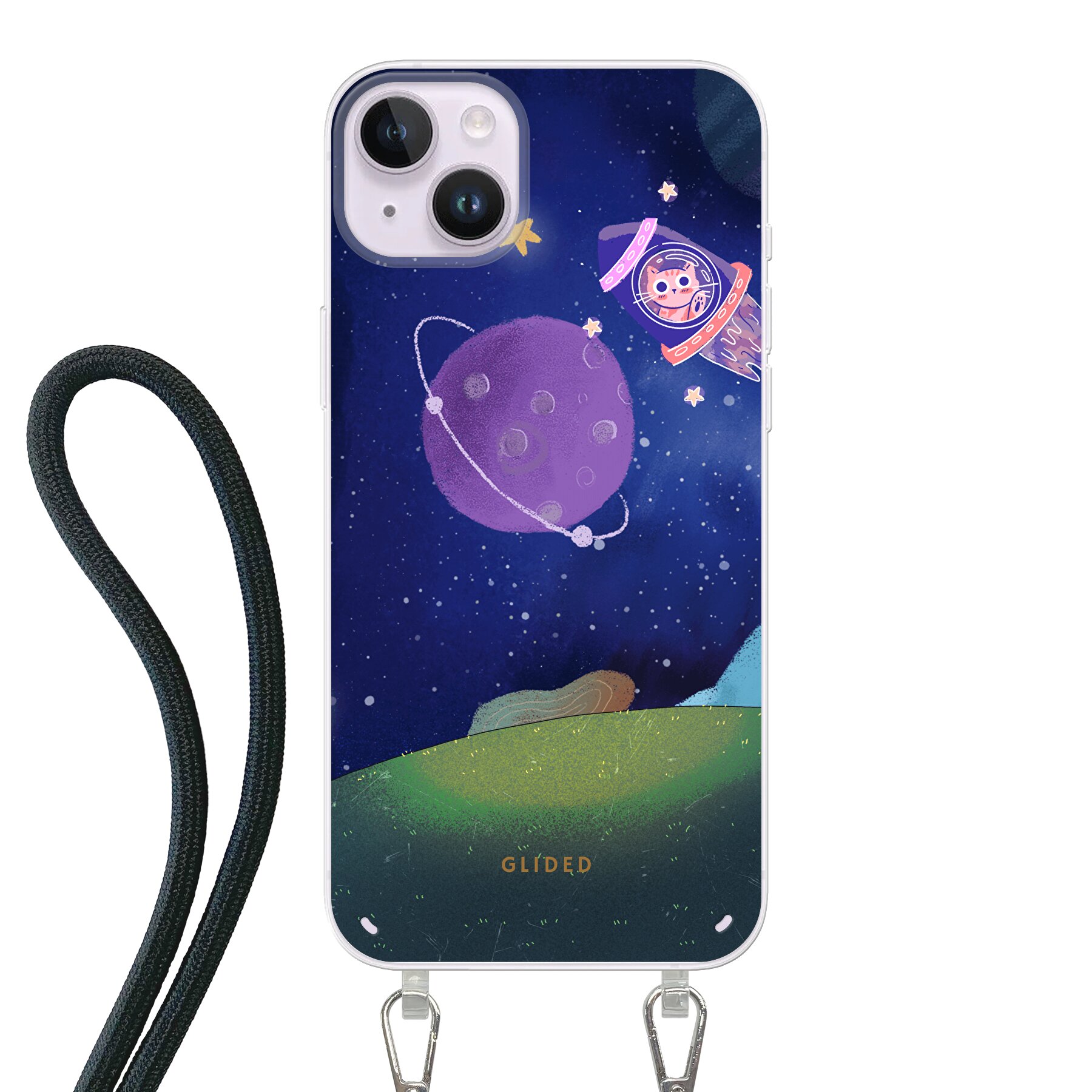 Produktbild Galaxy Cat - iPhone 14 Plus Handyhülle