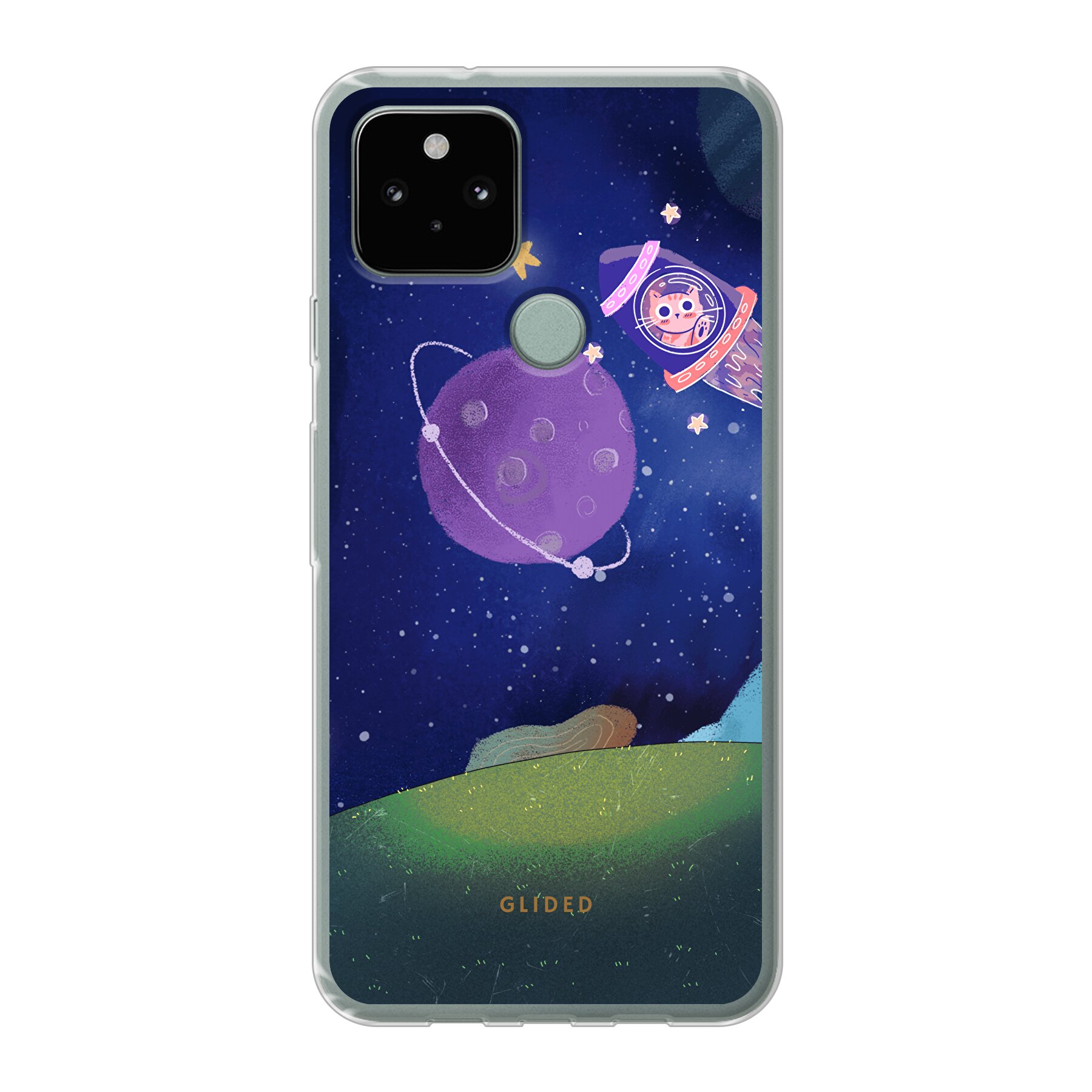Product image Galaxy Cat - Google Pixel 5 Handyhülle