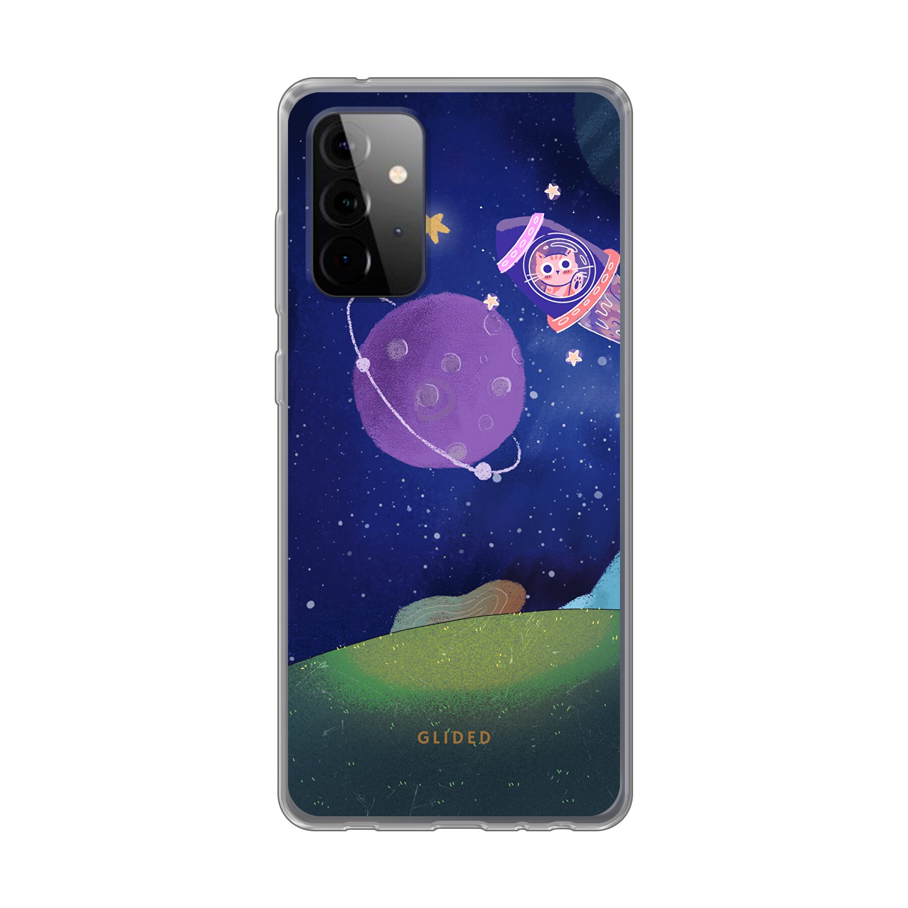 Produktbild Galaxy Cat - Samsung Galaxy A72 5G Handyhülle