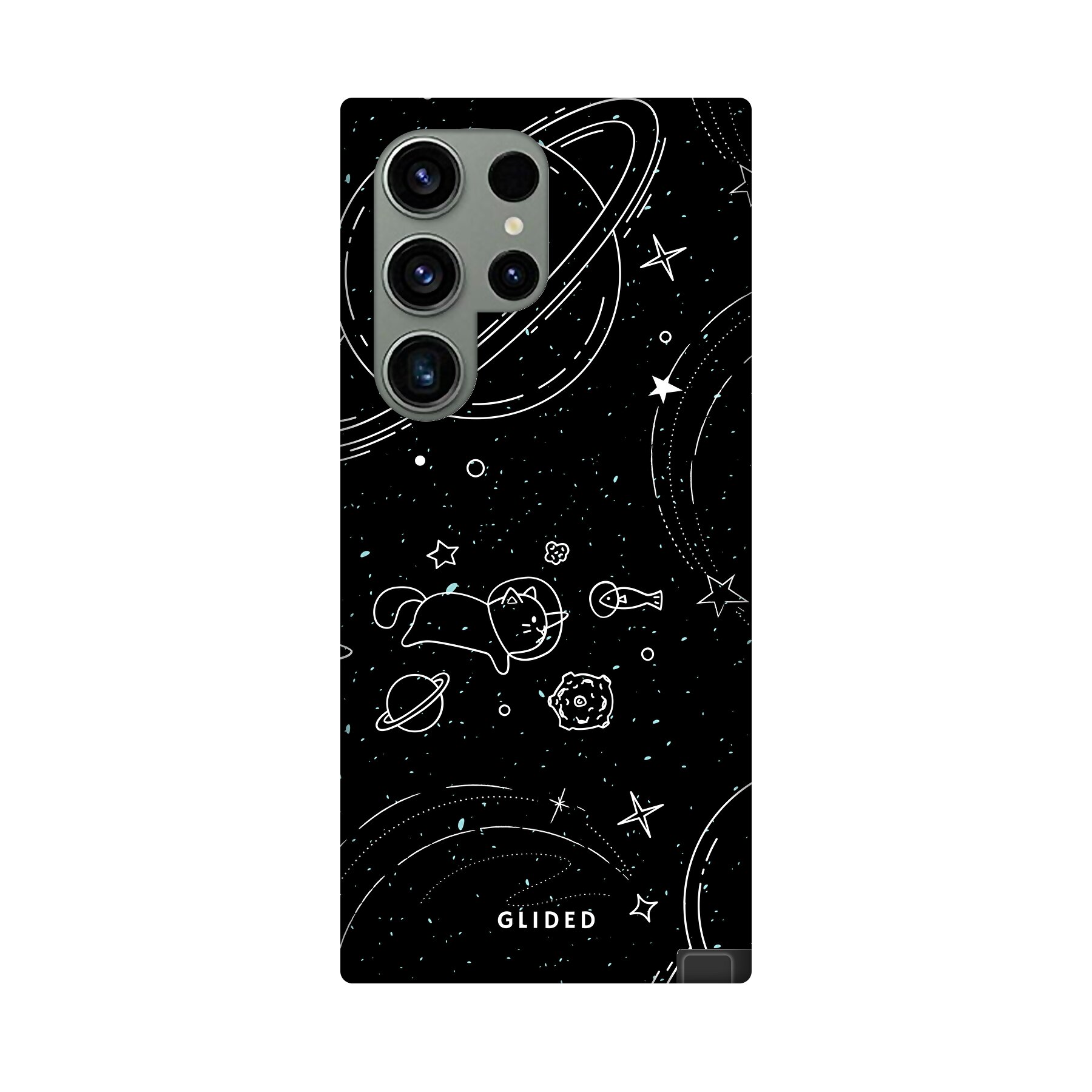 Produktbild Cosmic Cat - Samsung Galaxy S23 Ultra Handyhülle