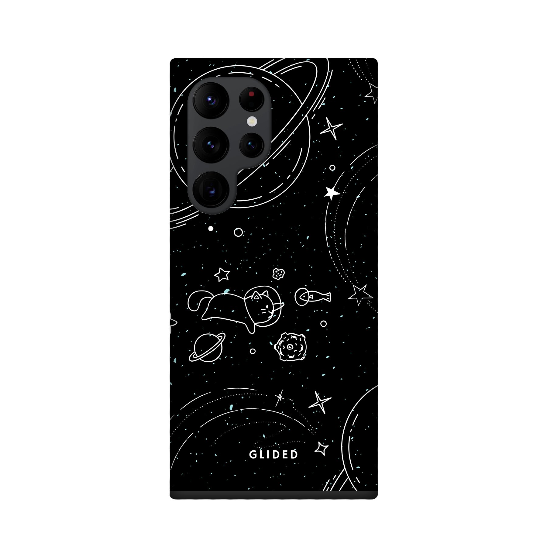 Produktbild Cosmic Cat - Samsung Galaxy S22 Ultra Handyhülle