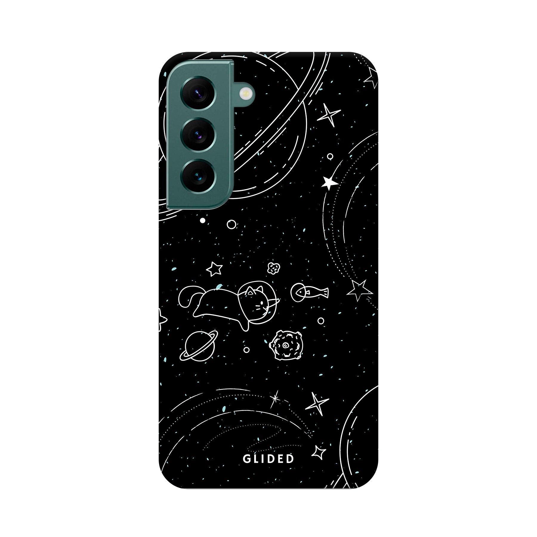 Produktbild Cosmic Cat - Samsung Galaxy S22 Handyhülle