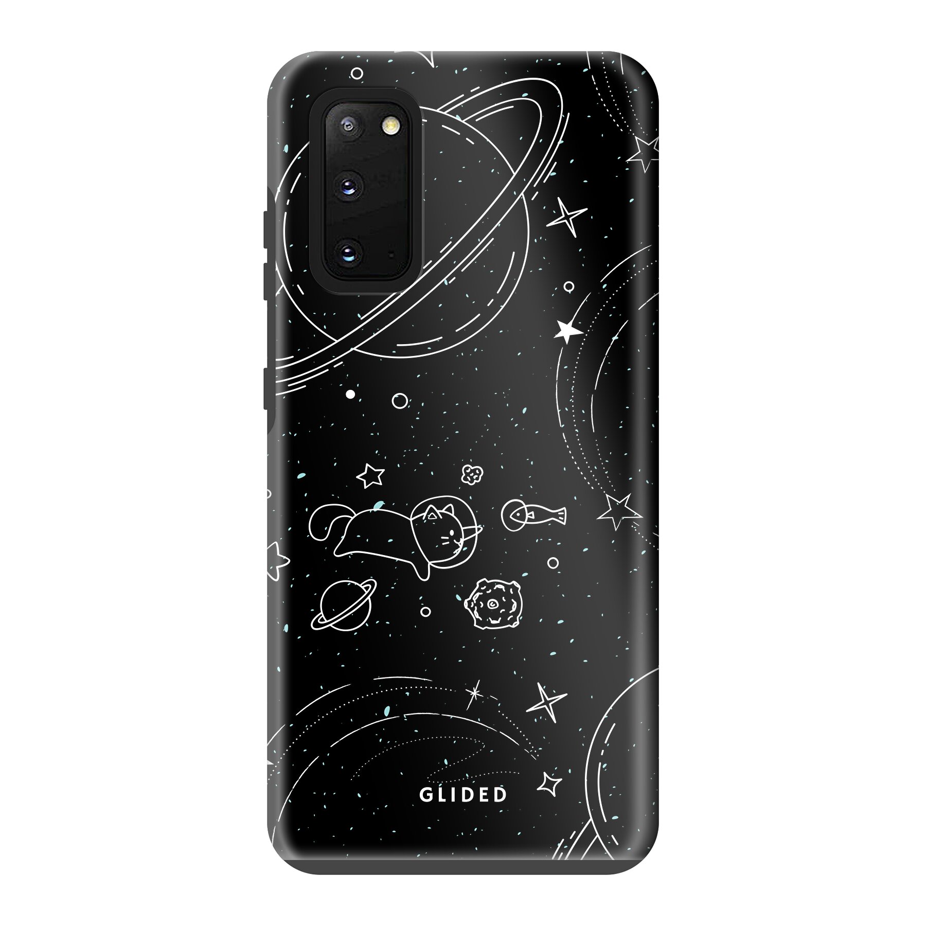 Produktbild Cosmic Cat - Samsung Galaxy S20/ Samsung Galaxy S20 5G Handyhülle