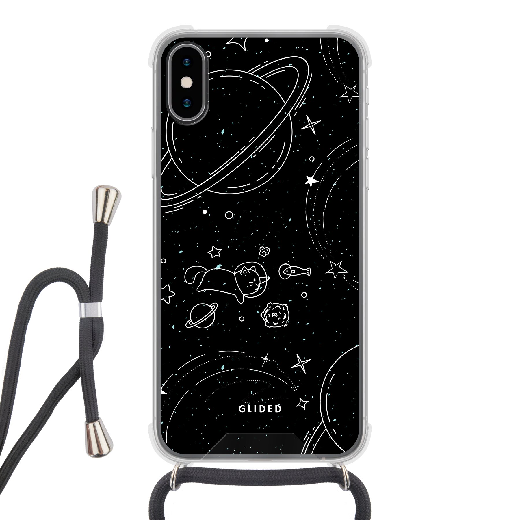 Produktbild Cosmic Cat - iPhone X/Xs Handyhülle