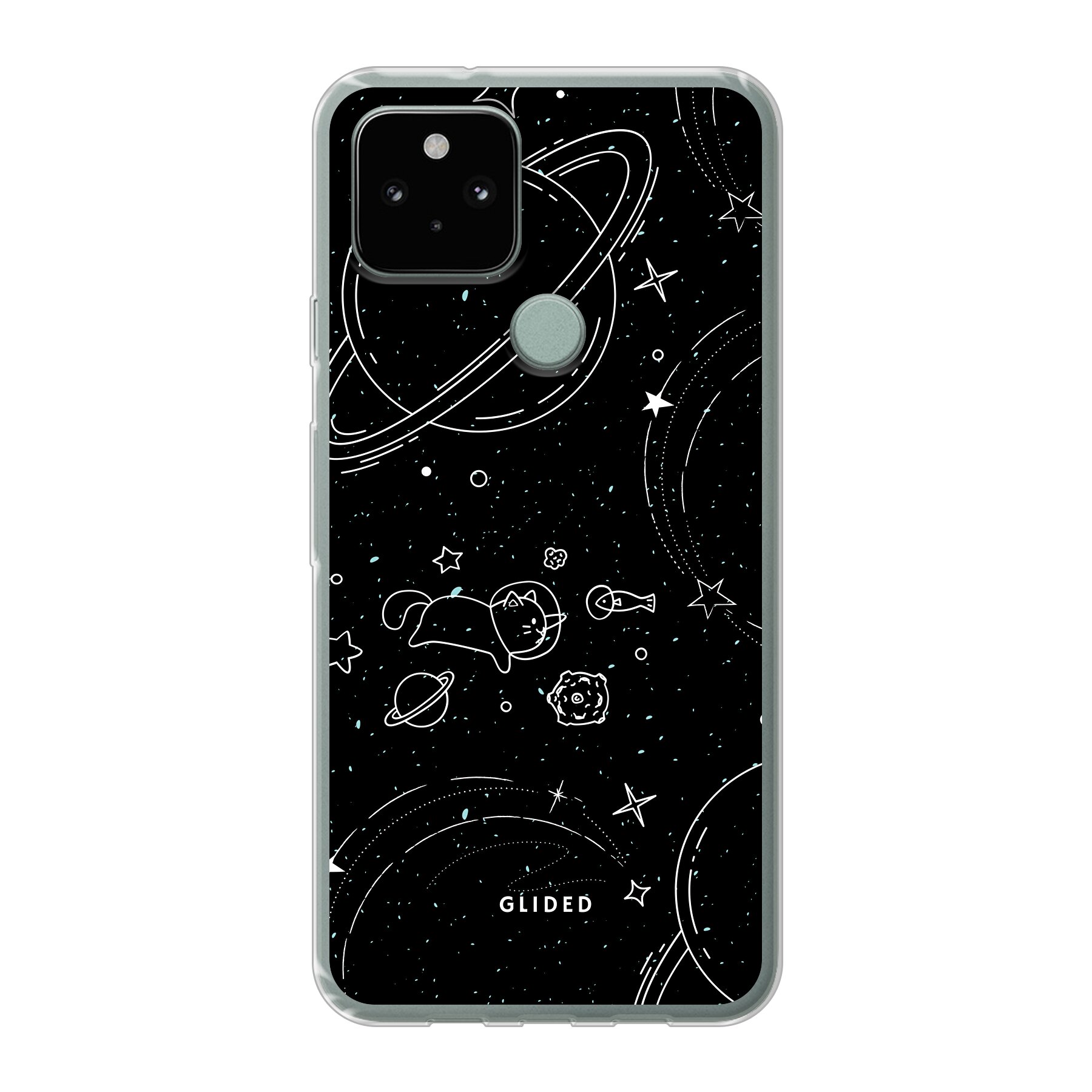 Produktbild Cosmic Cat - Google Pixel 5 Handyhülle