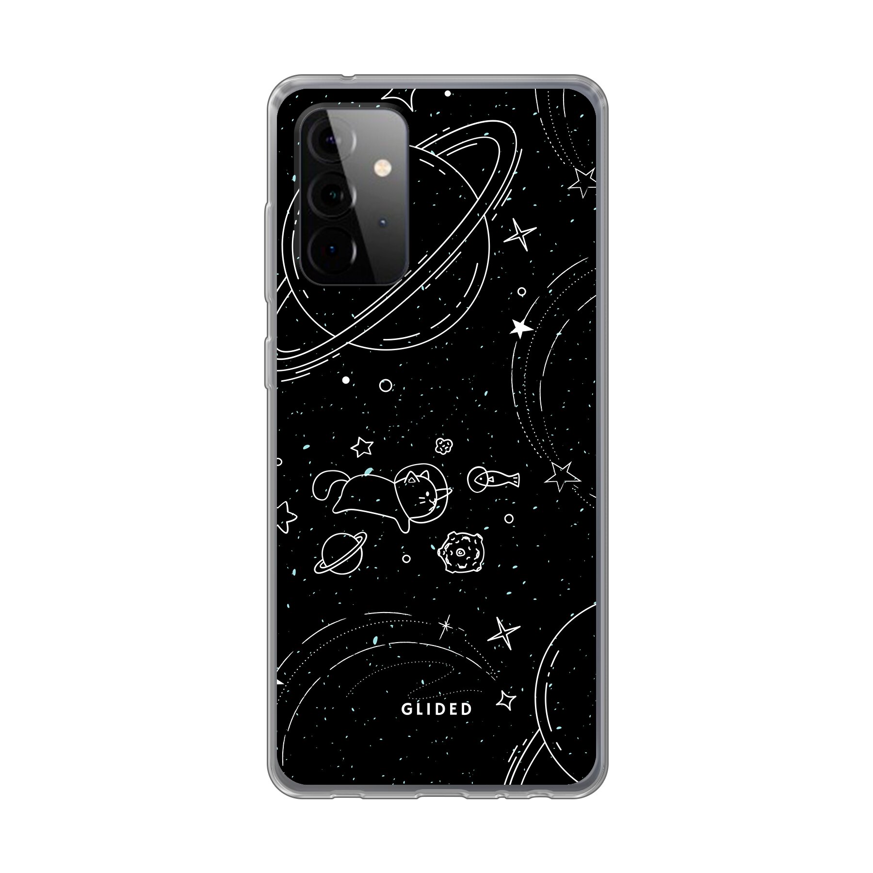 Produktbild Cosmic Cat - Samsung Galaxy A72 5G Handyhülle