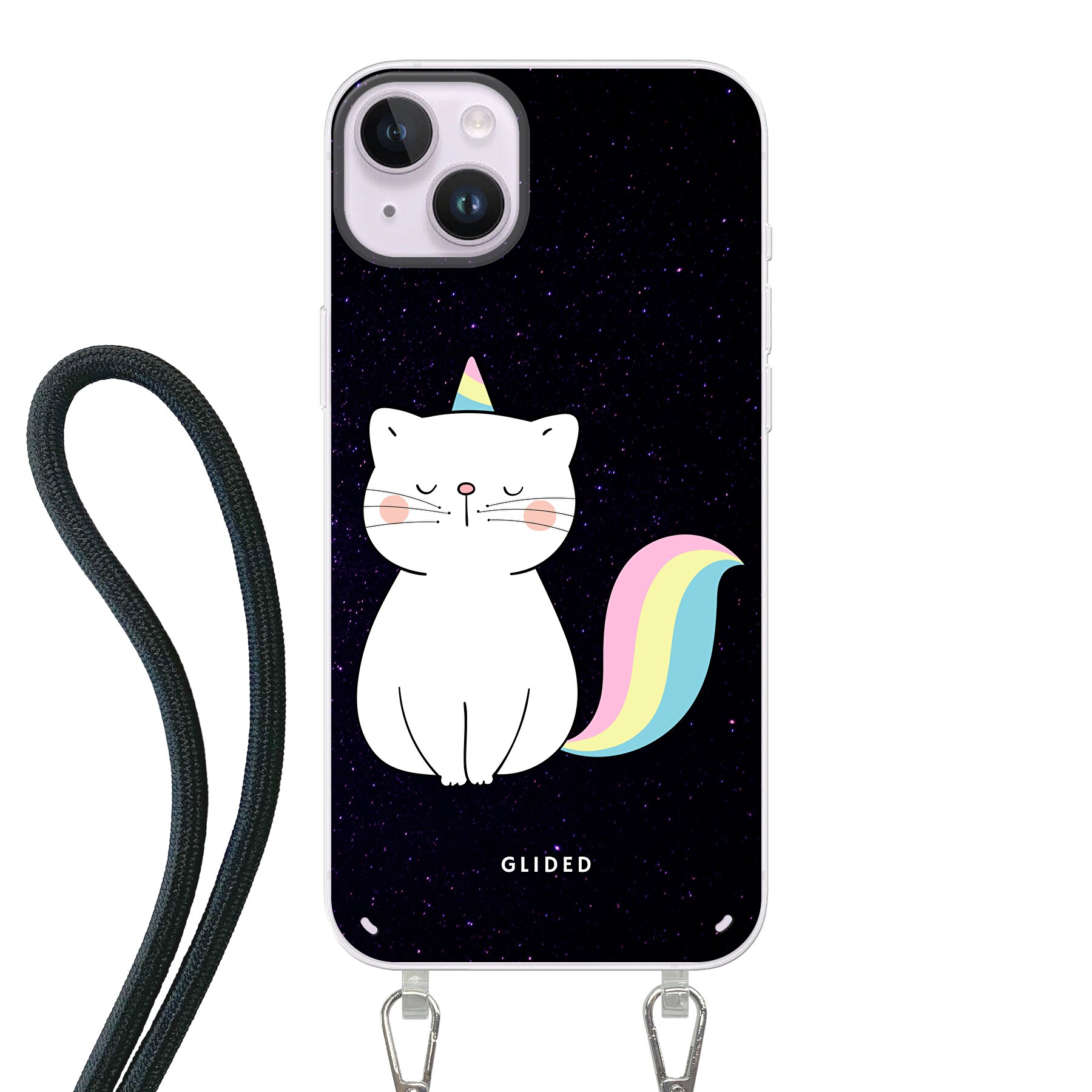 Produktbild Unicorn Cat - iPhone 14 Plus Handyhülle