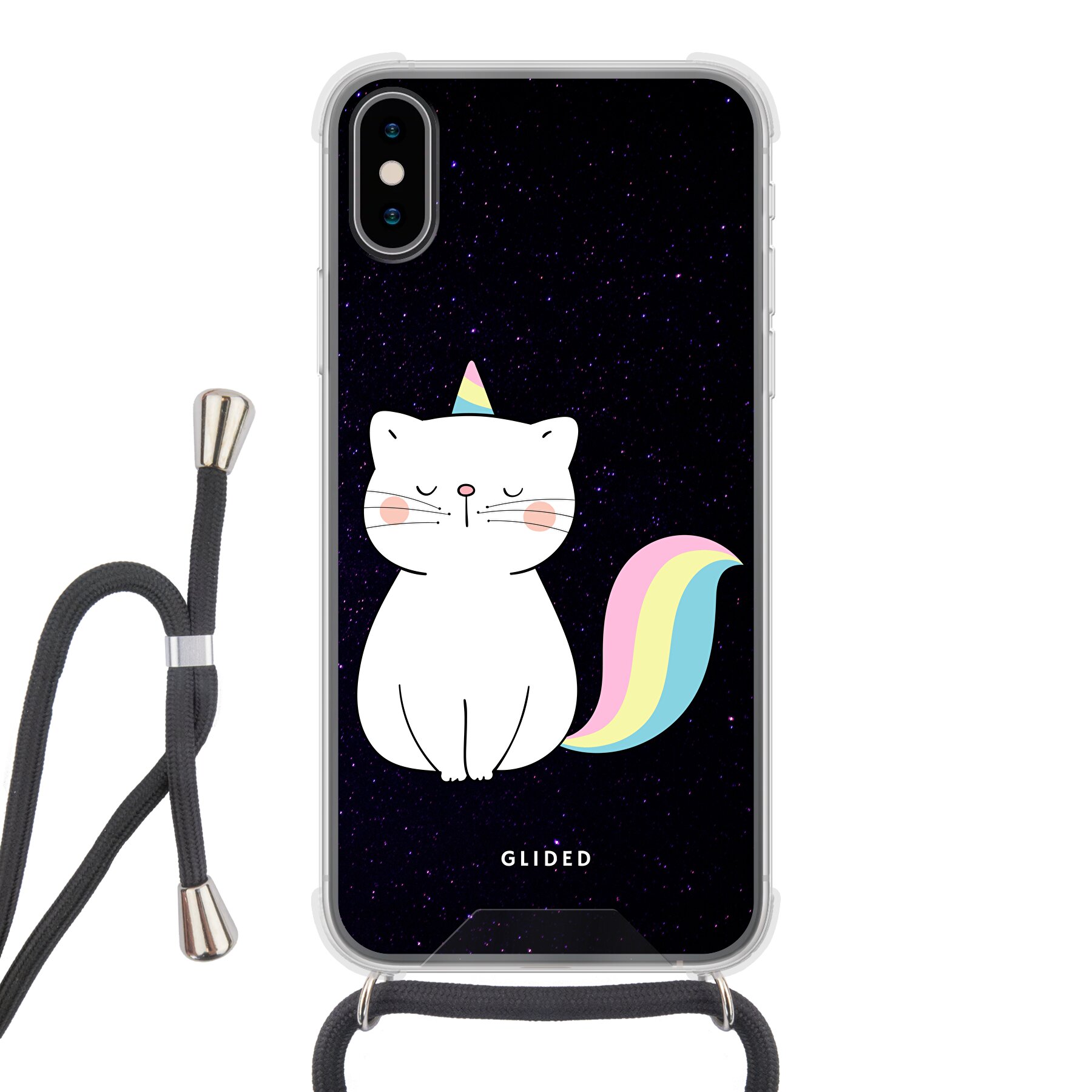 Produktbild Unicorn Cat - iPhone X/Xs Handyhülle