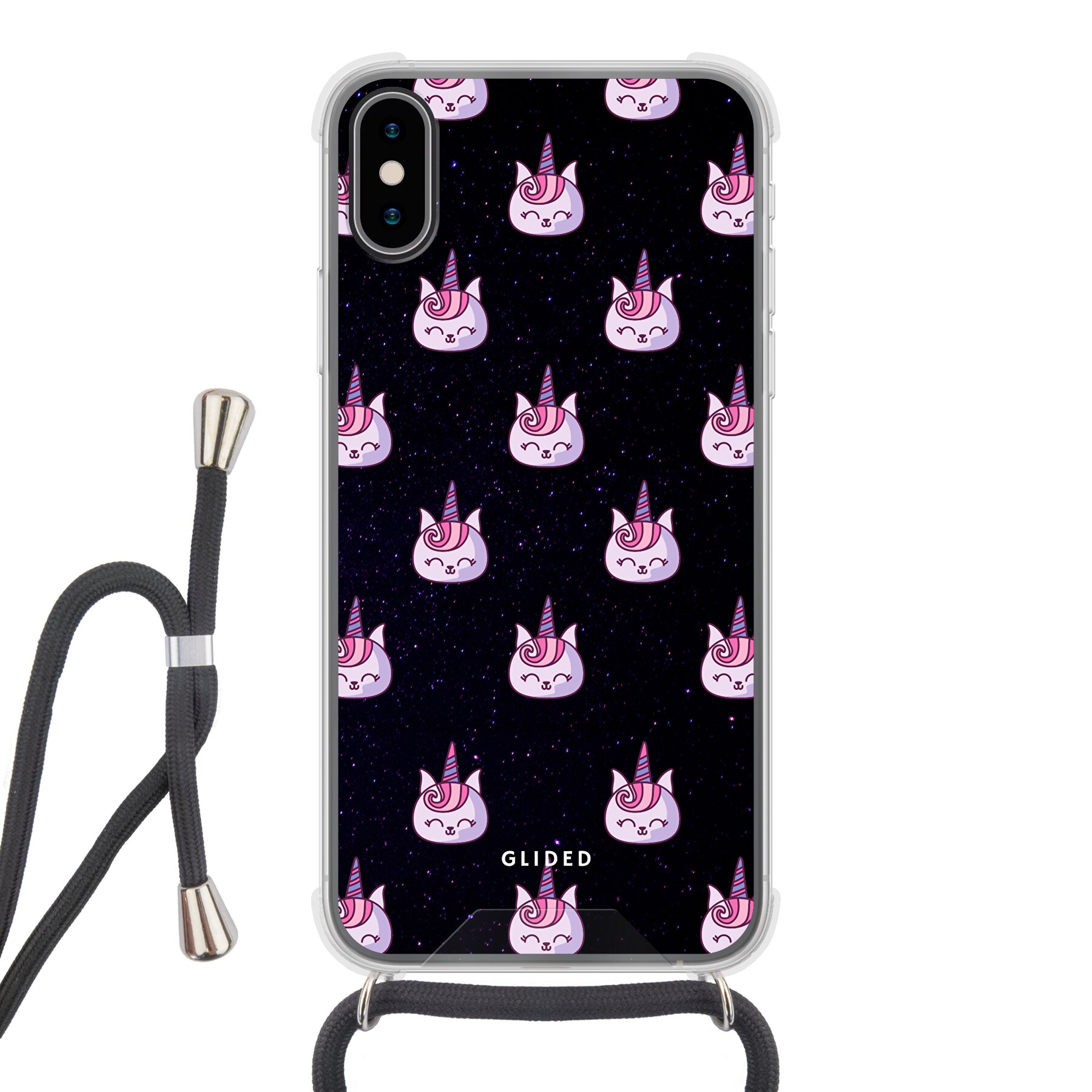 Produktbild Unicorn Meow - iPhone X/Xs Handyhülle