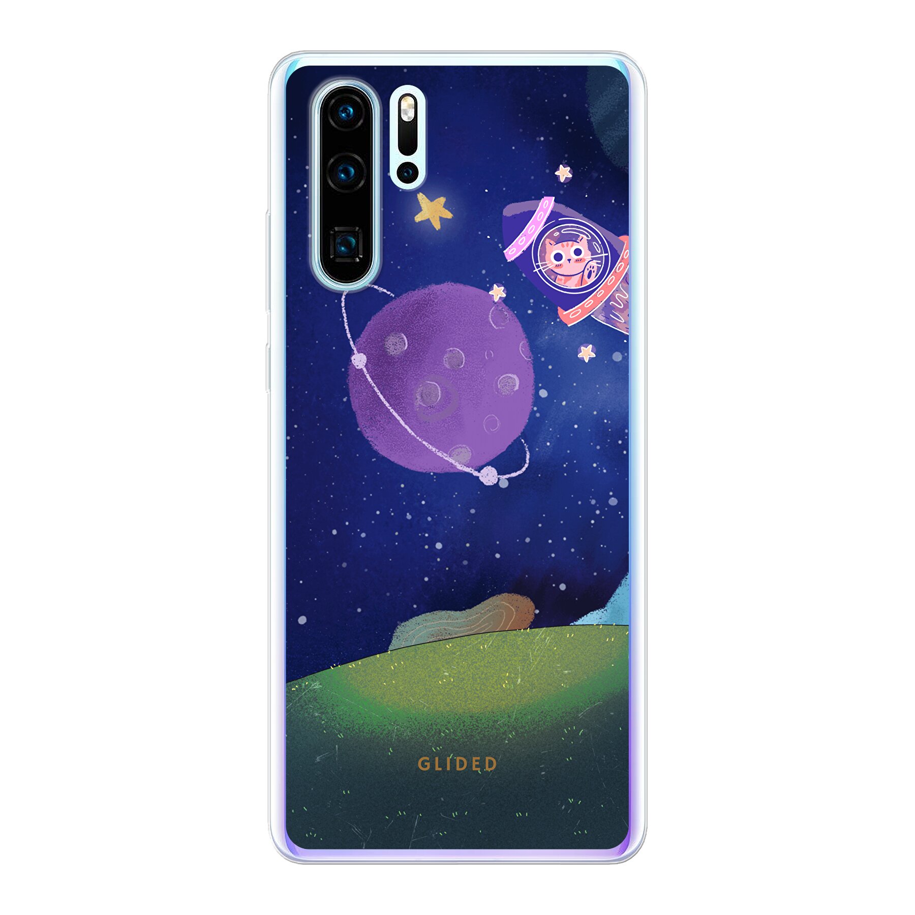 Produktbild Galaxy Cat - Huawei P30 Pro Handyhülle