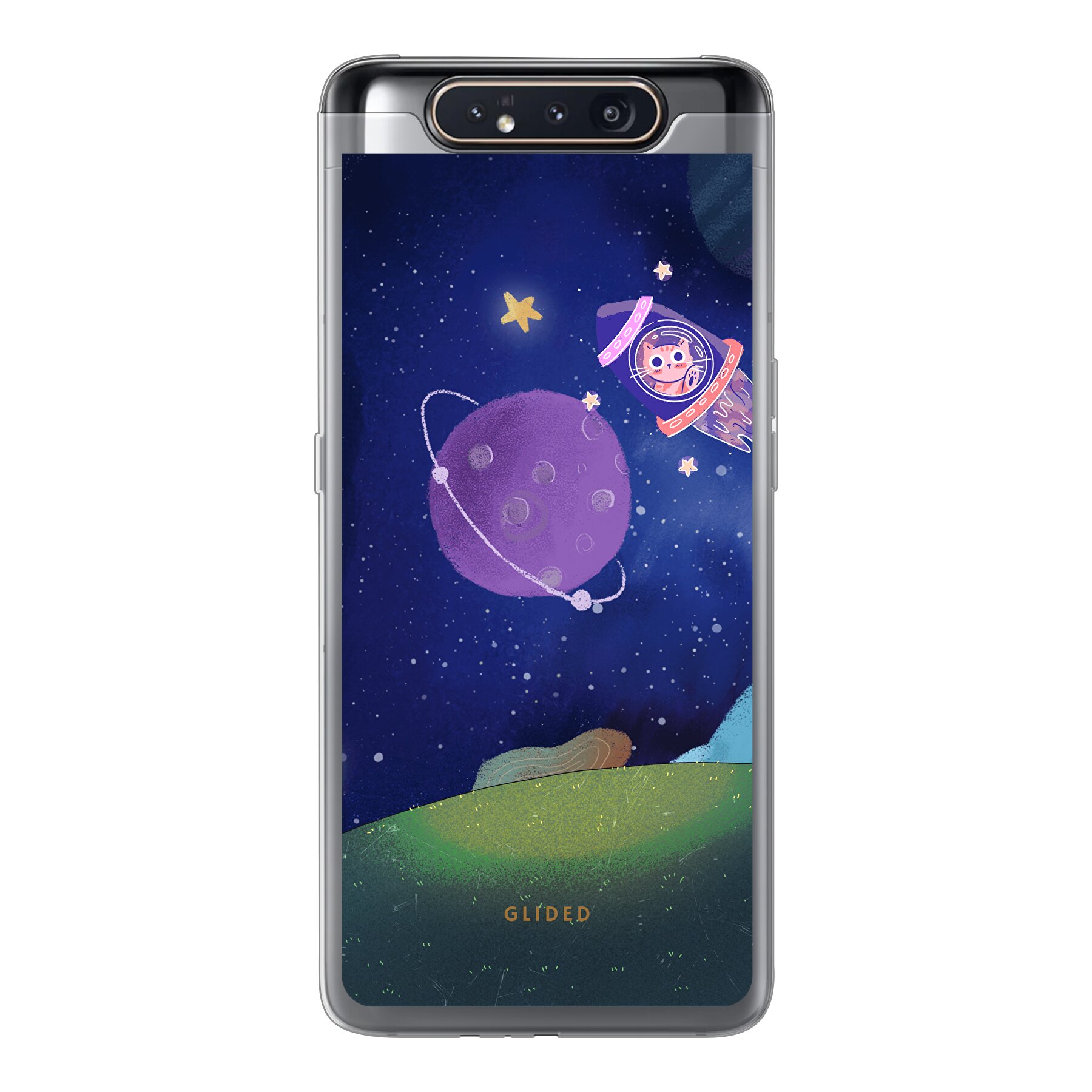 Produktbild Galaxy Cat - Samsung Galaxy A80 Handyhülle