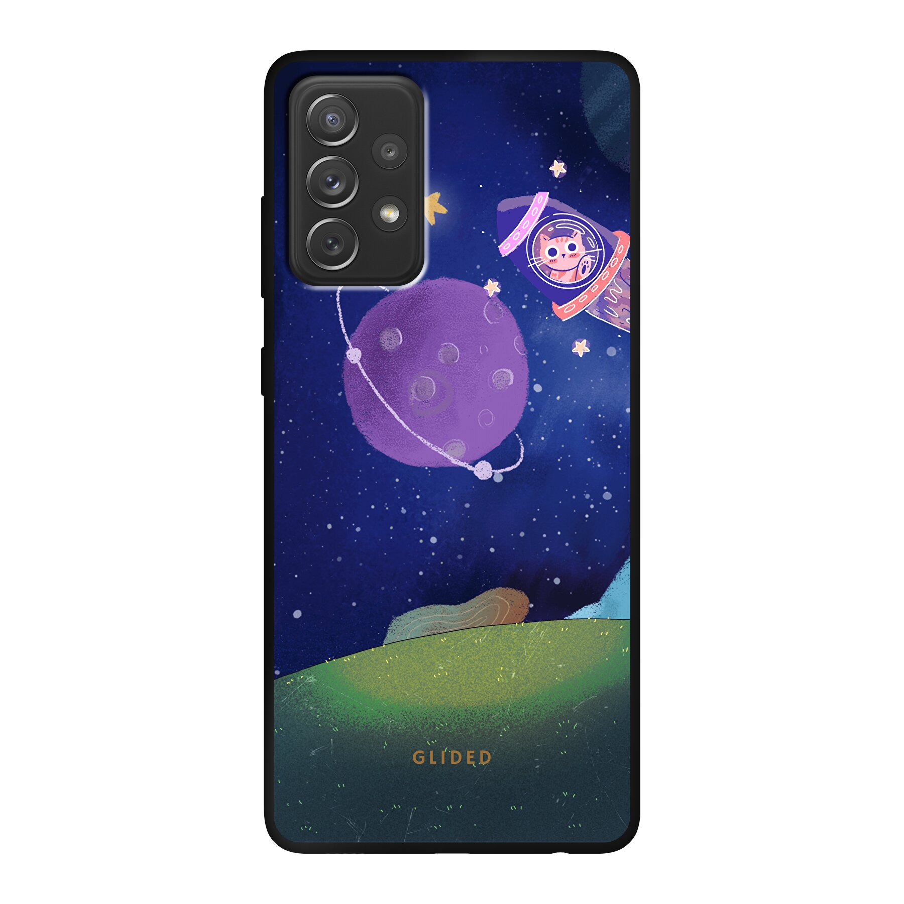 Produktbild Galaxy Cat - Samsung Galaxy A72 Handyhülle