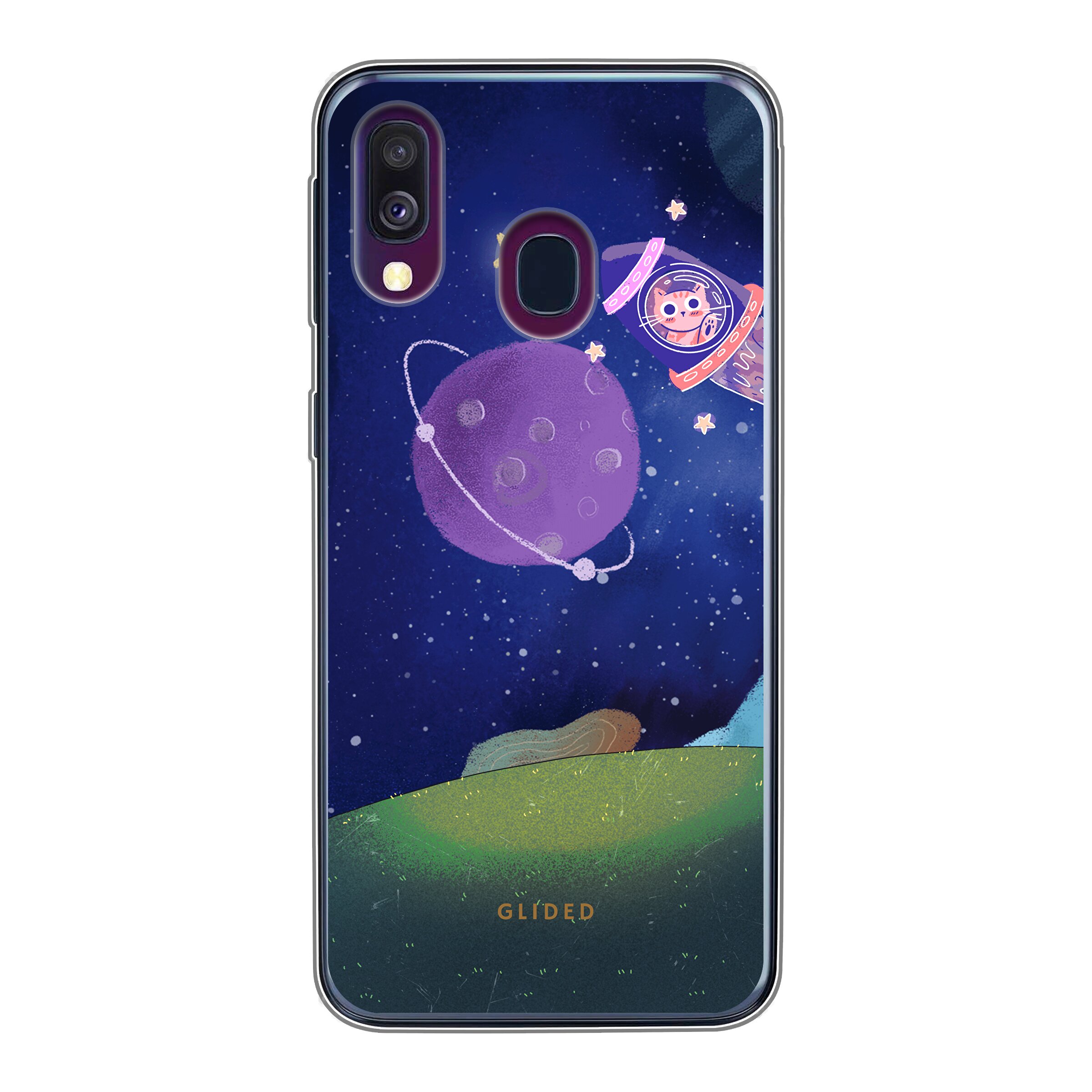Produktbild Galaxy Cat - Samsung Galaxy A40 Handyhülle