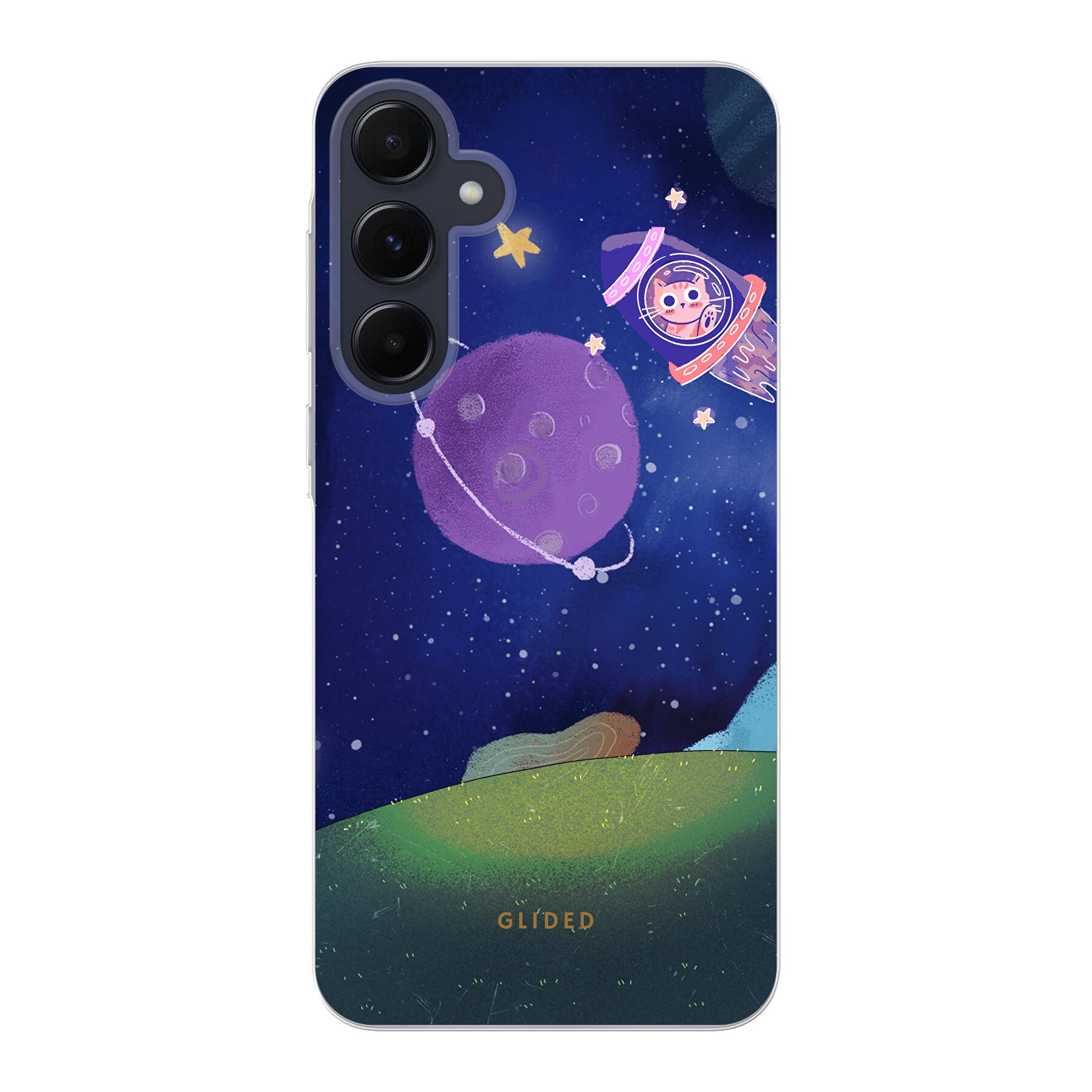 Produktbild Galaxy Cat - Samsung Galaxy A55 Handyhülle
