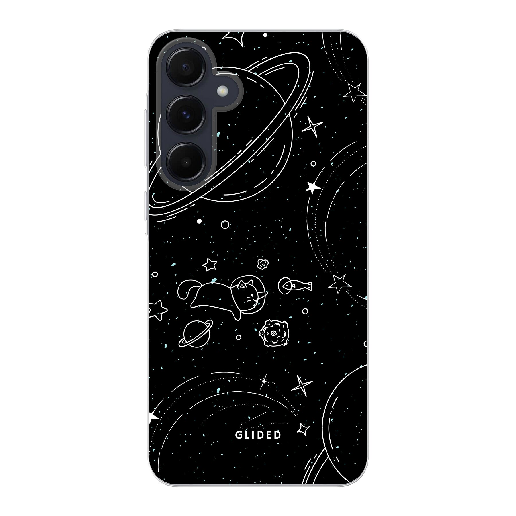 Produktbild Cosmic Cat - Samsung Galaxy A55 Handyhülle