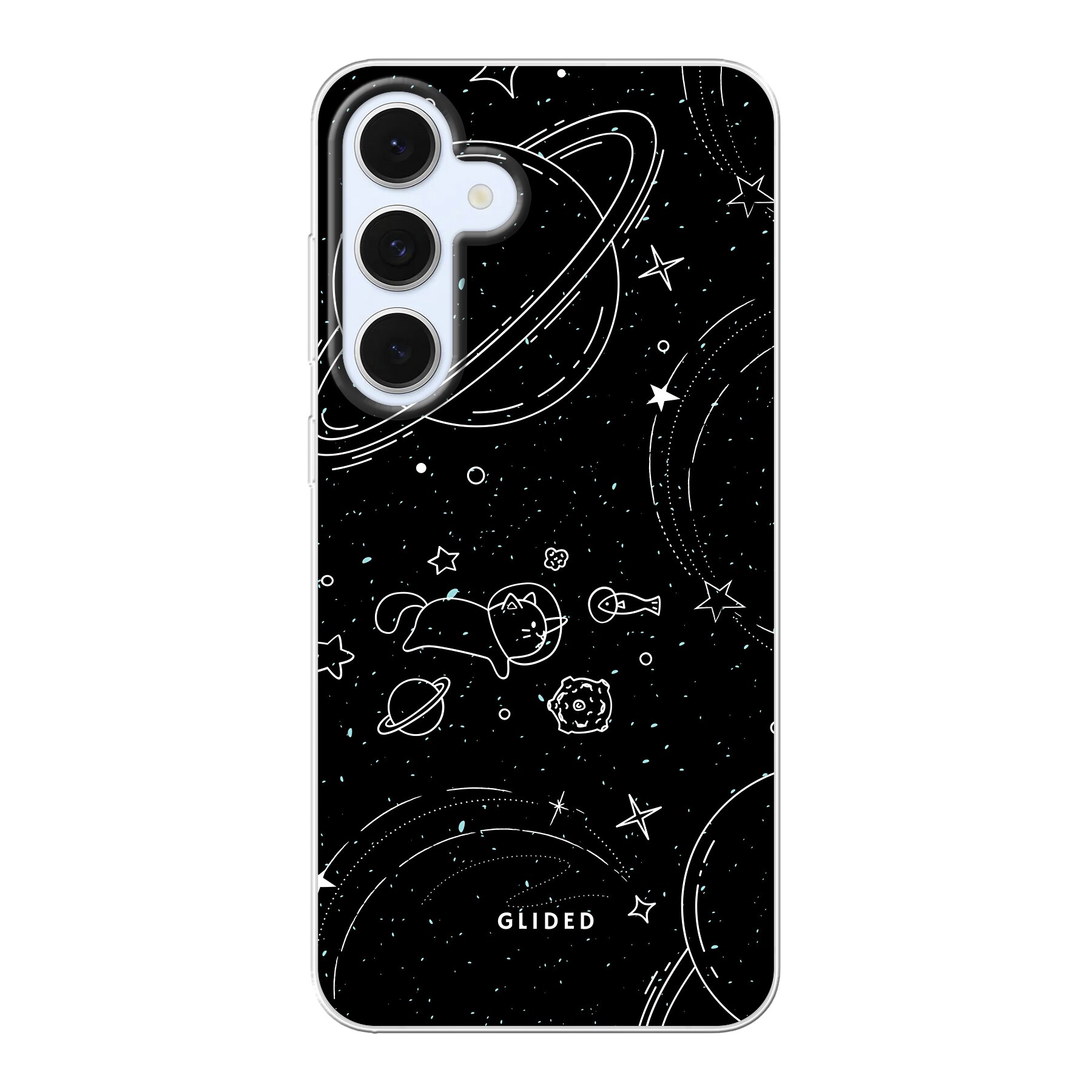 Produktbild Cosmic Cat - Samsung Galaxy S24 FE Handyhülle