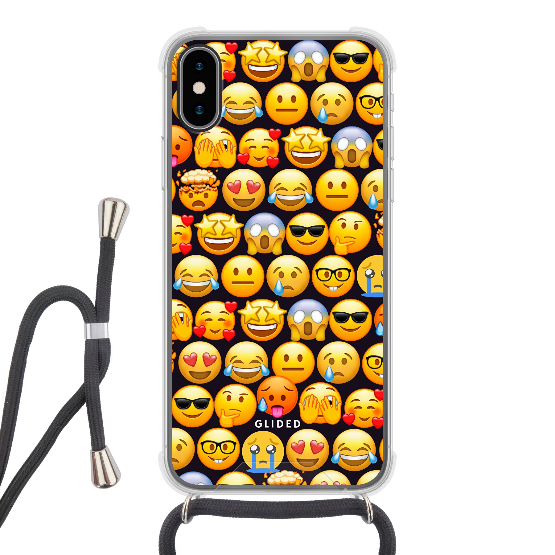 Produktbild Emoji Town - iPhone X/Xs Handyhülle