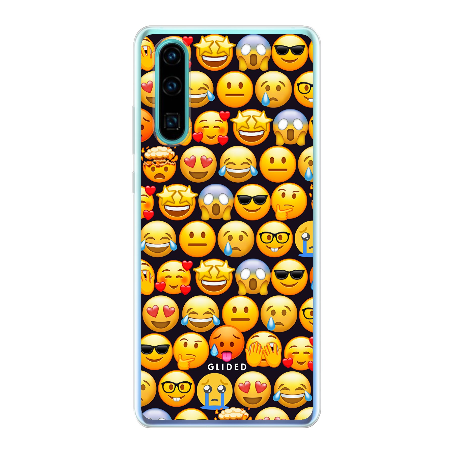 Produktbild Emoji Town - Huawei P30 Handyhülle