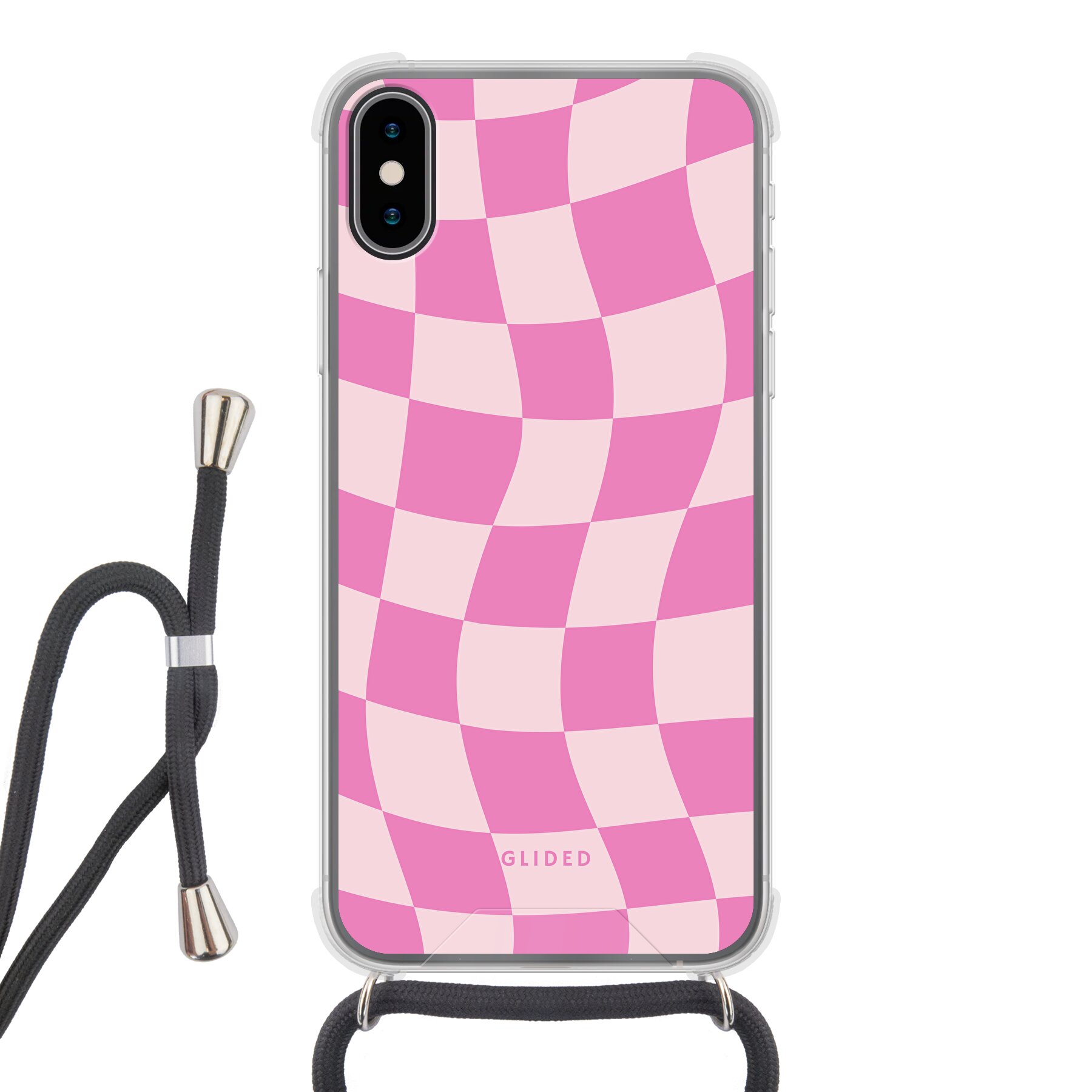 Produktbild Pink Chess - iPhone X/Xs Handyhülle