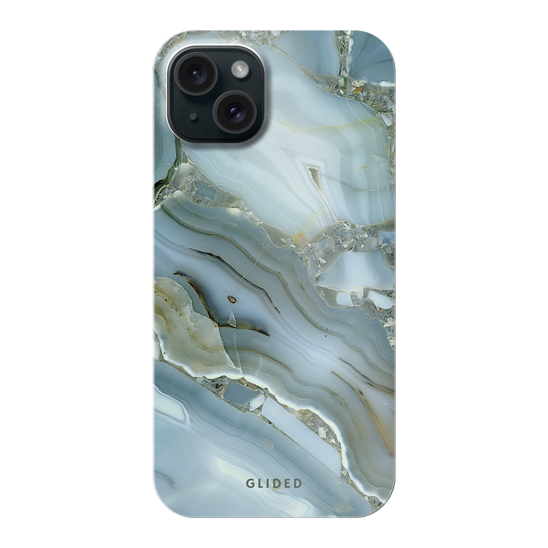 Produktbild Green Marble - iPhone 15 Plus Handyhülle