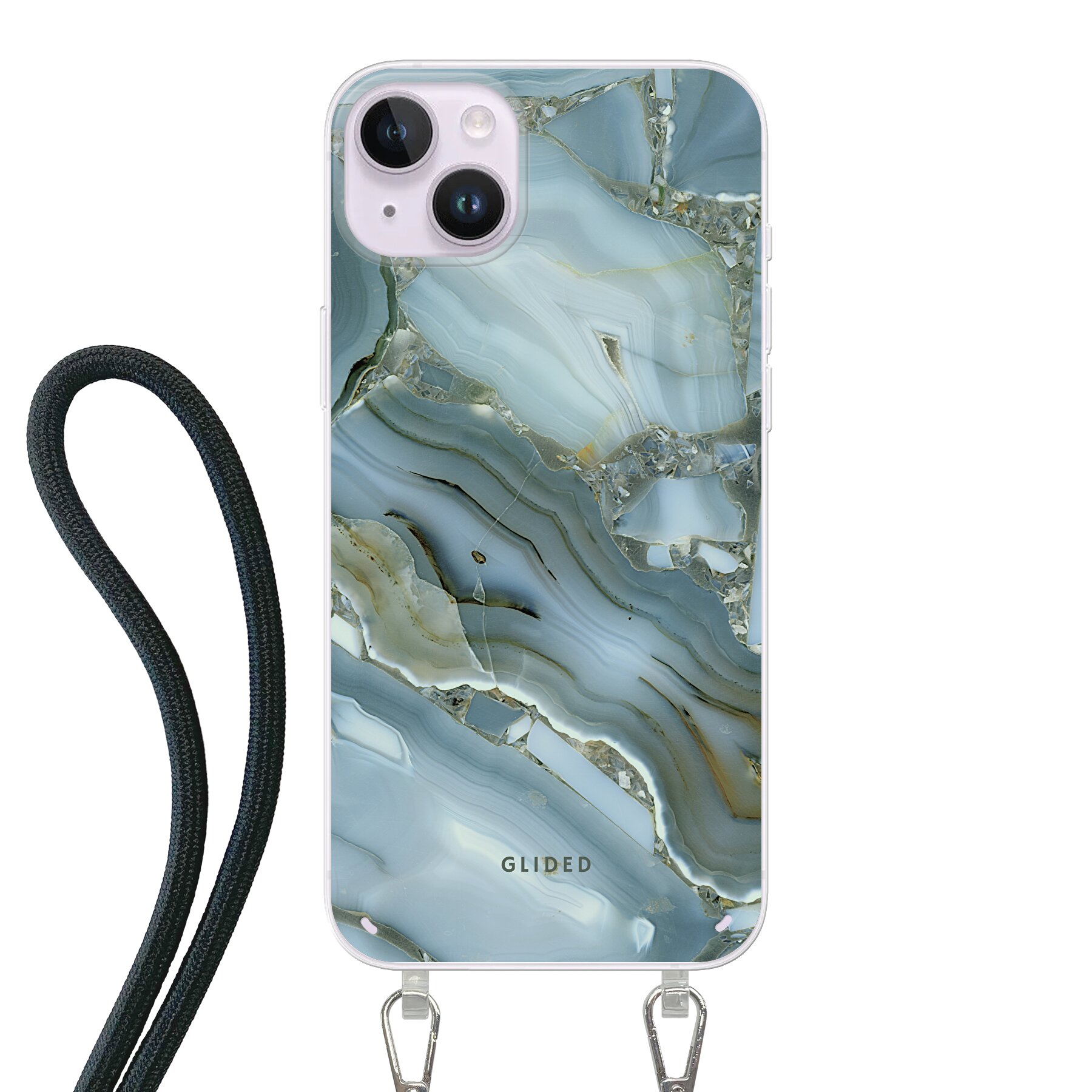 Produktbild Green Marble - iPhone 14 Plus Handyhülle