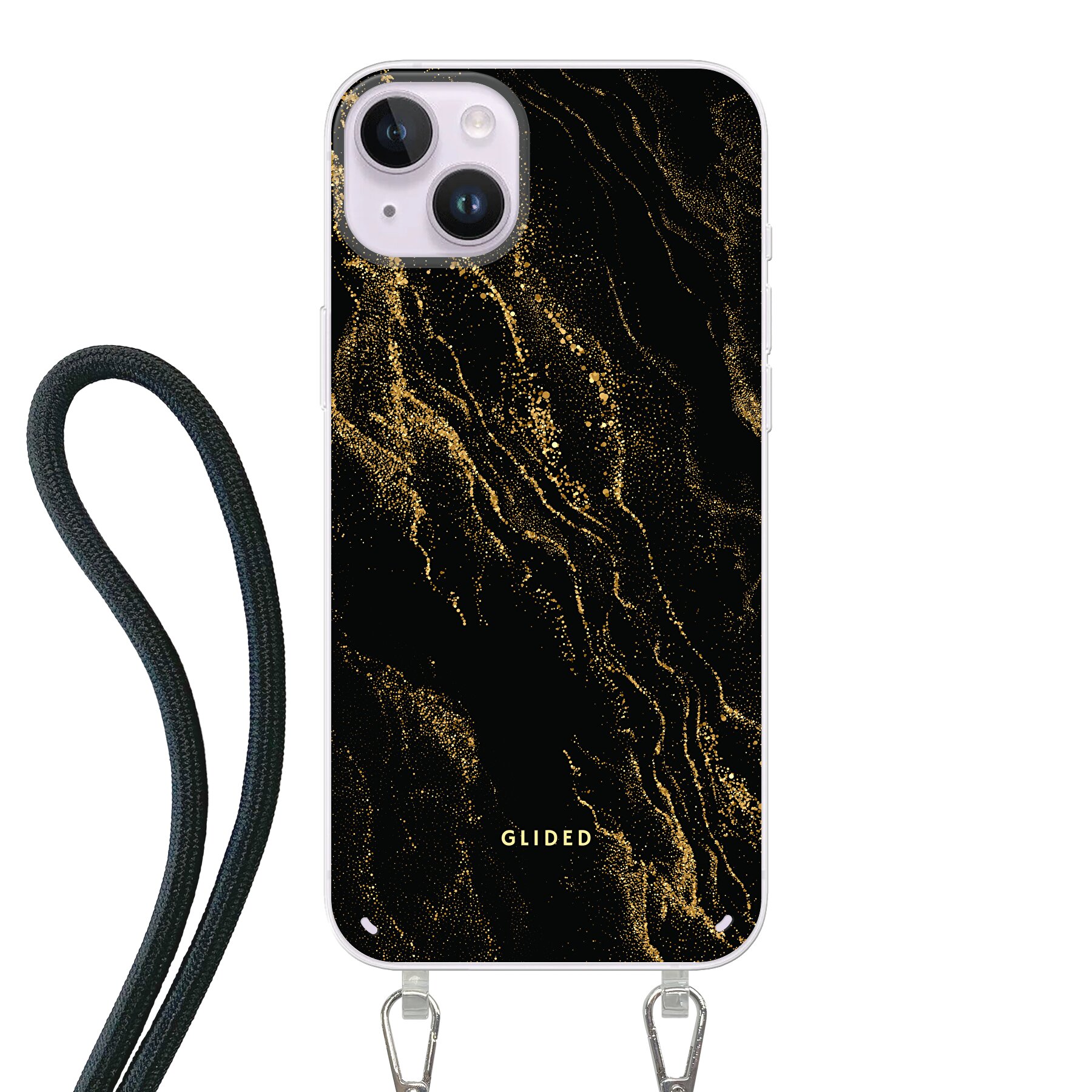 Produktbild Black Marble - iPhone 14 Plus Handyhülle