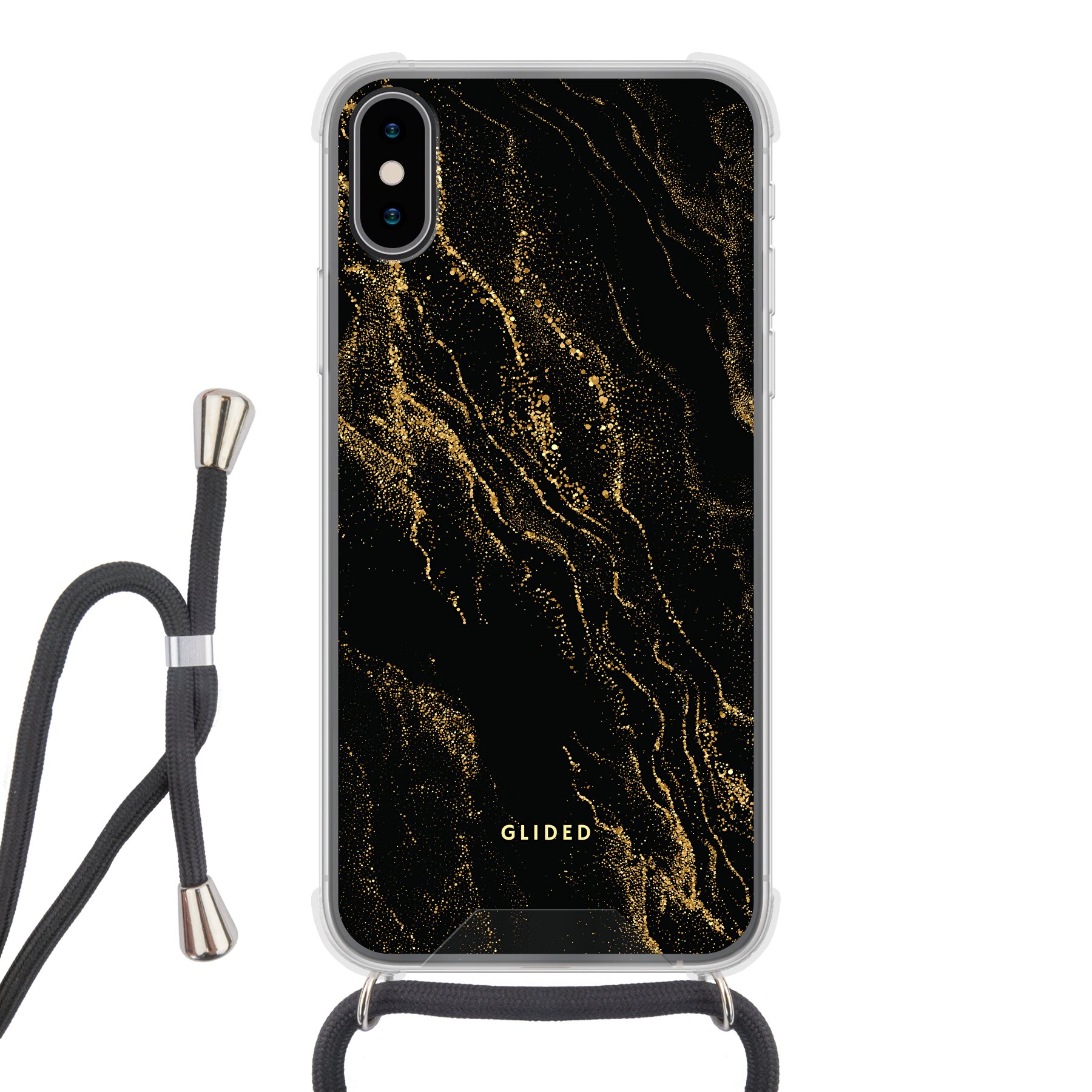 Produktbild Black Marble - iPhone X/Xs Handyhülle