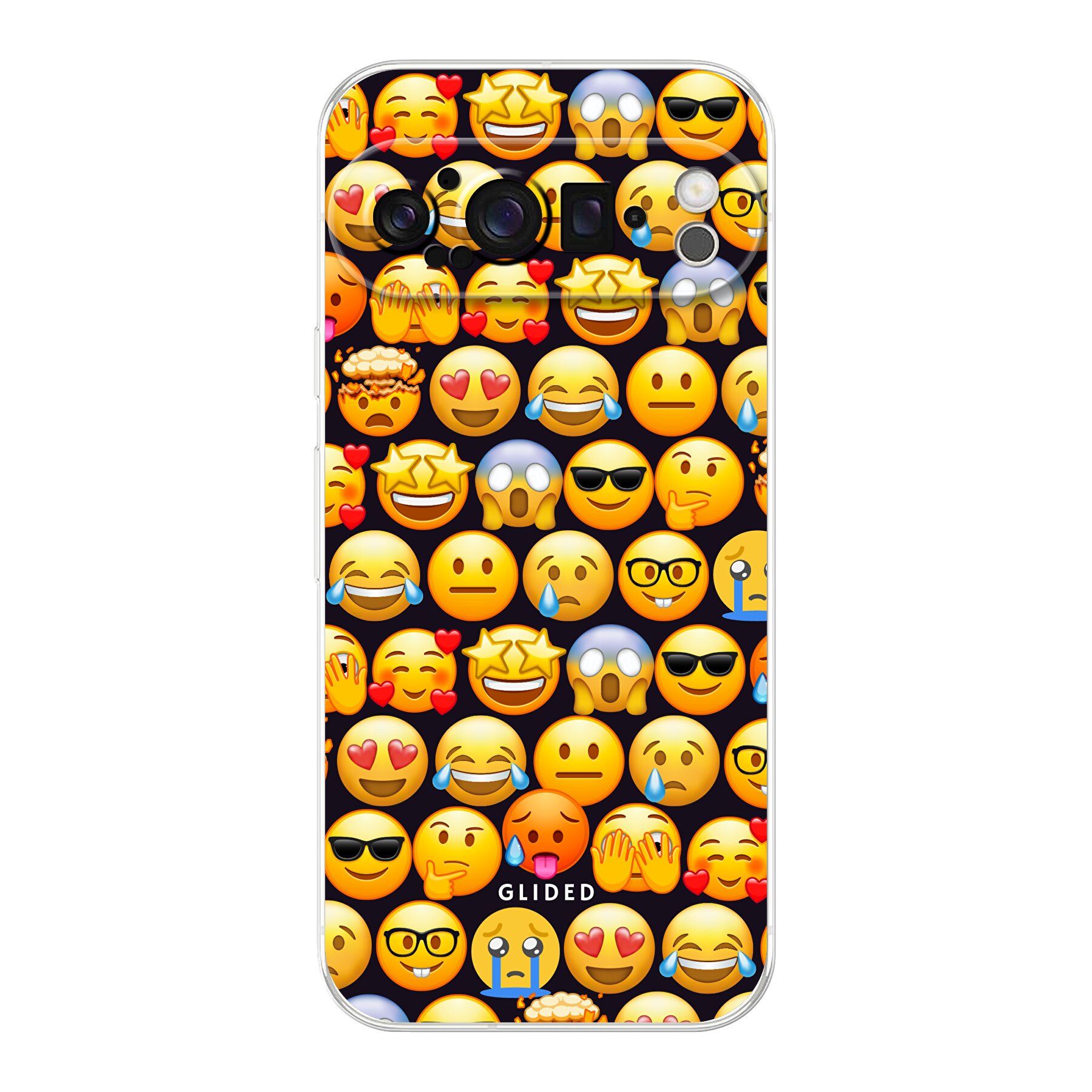 Produktbild Emoji Town - Google Pixel 9 Pro Handyhülle