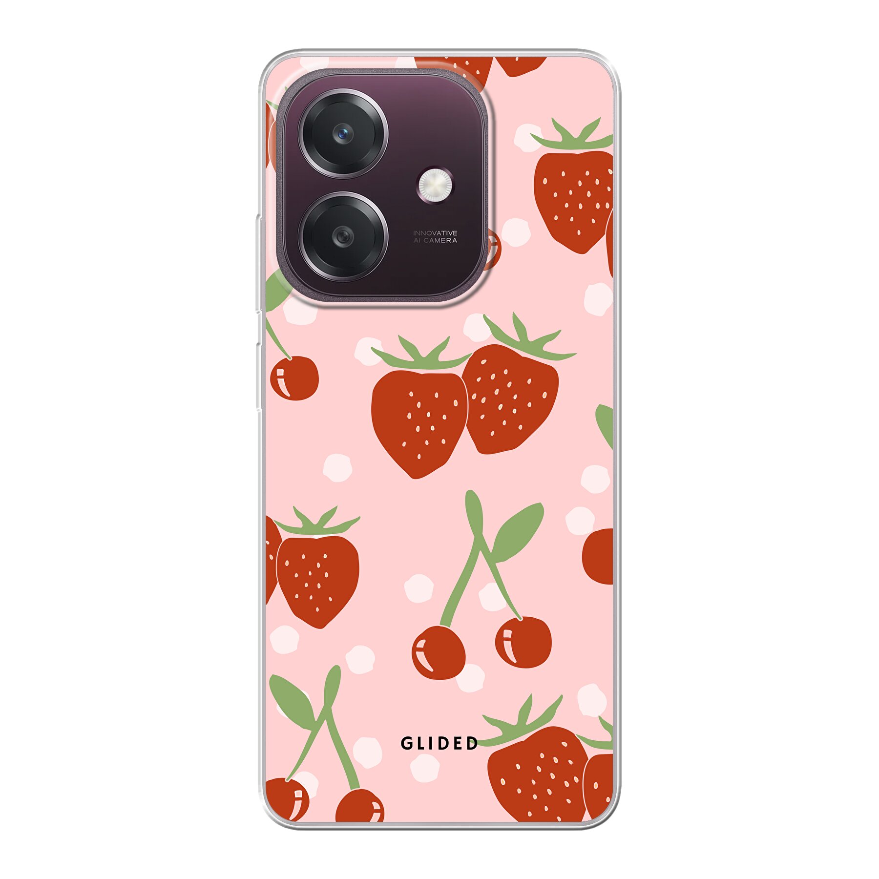 Product image Cherry meets Strawberry - Oppo A60 5G Phone case