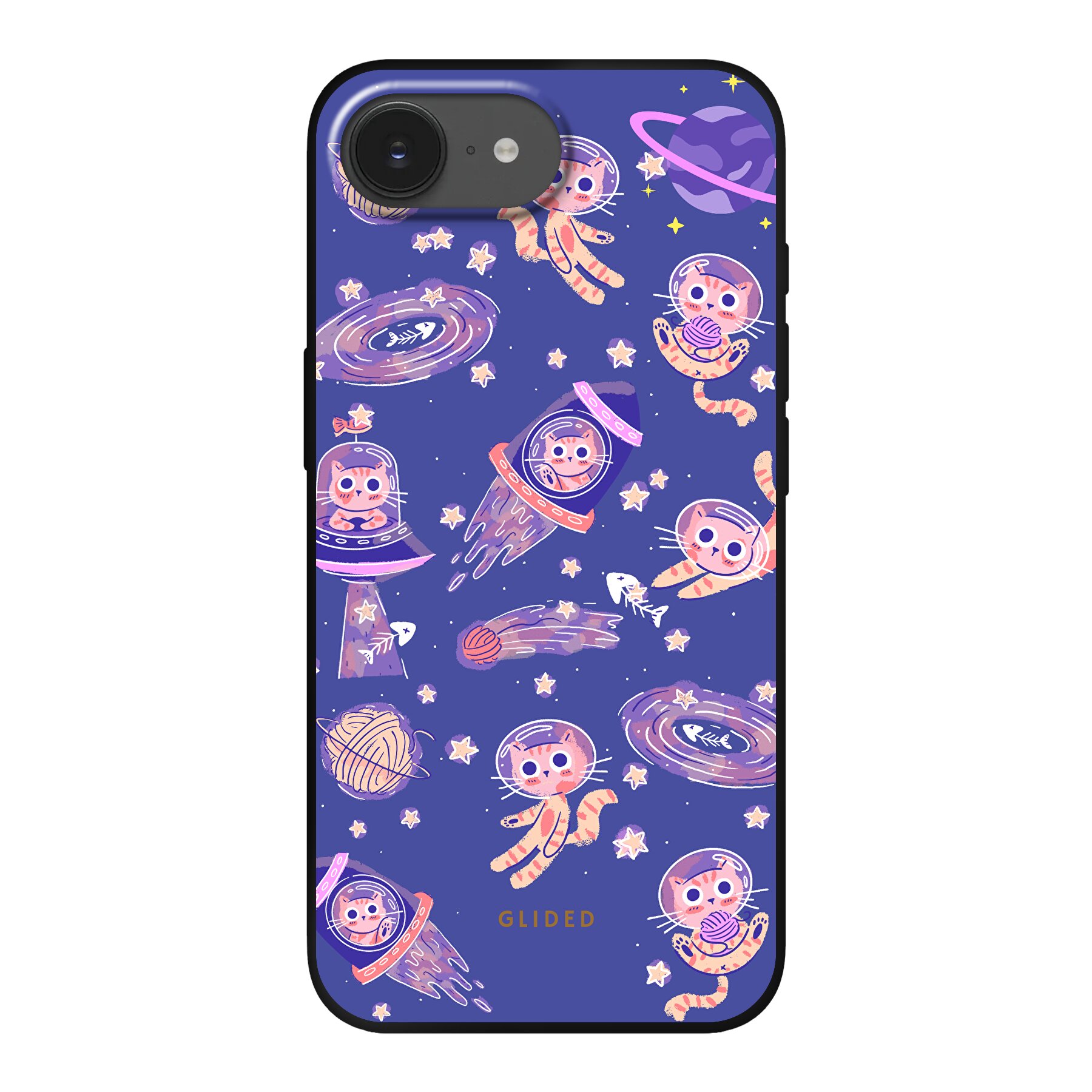 Produktbild Space Cat - iPhone 16e Handyhülle