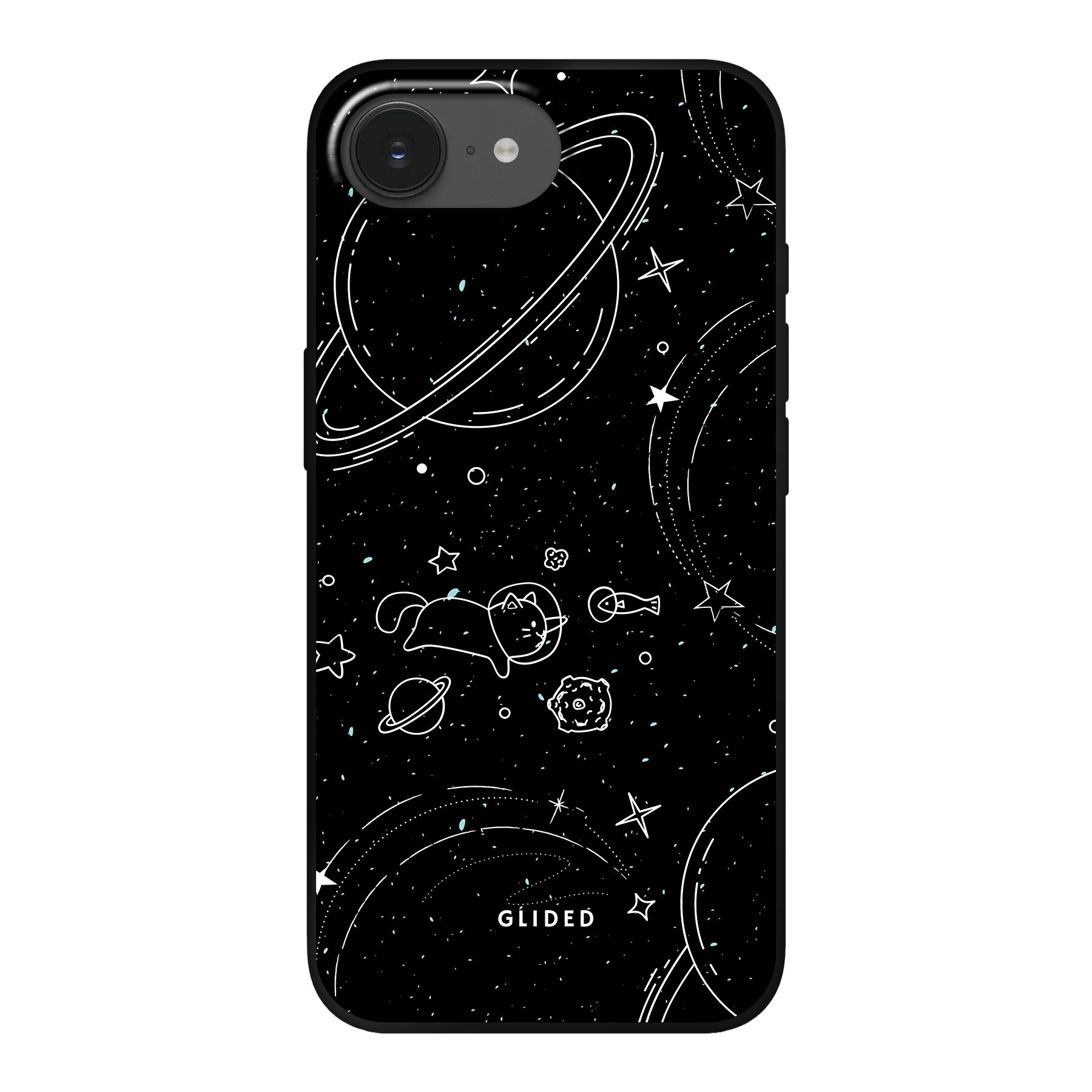 Produktbild Cosmic Cat - iPhone 16e Handyhülle