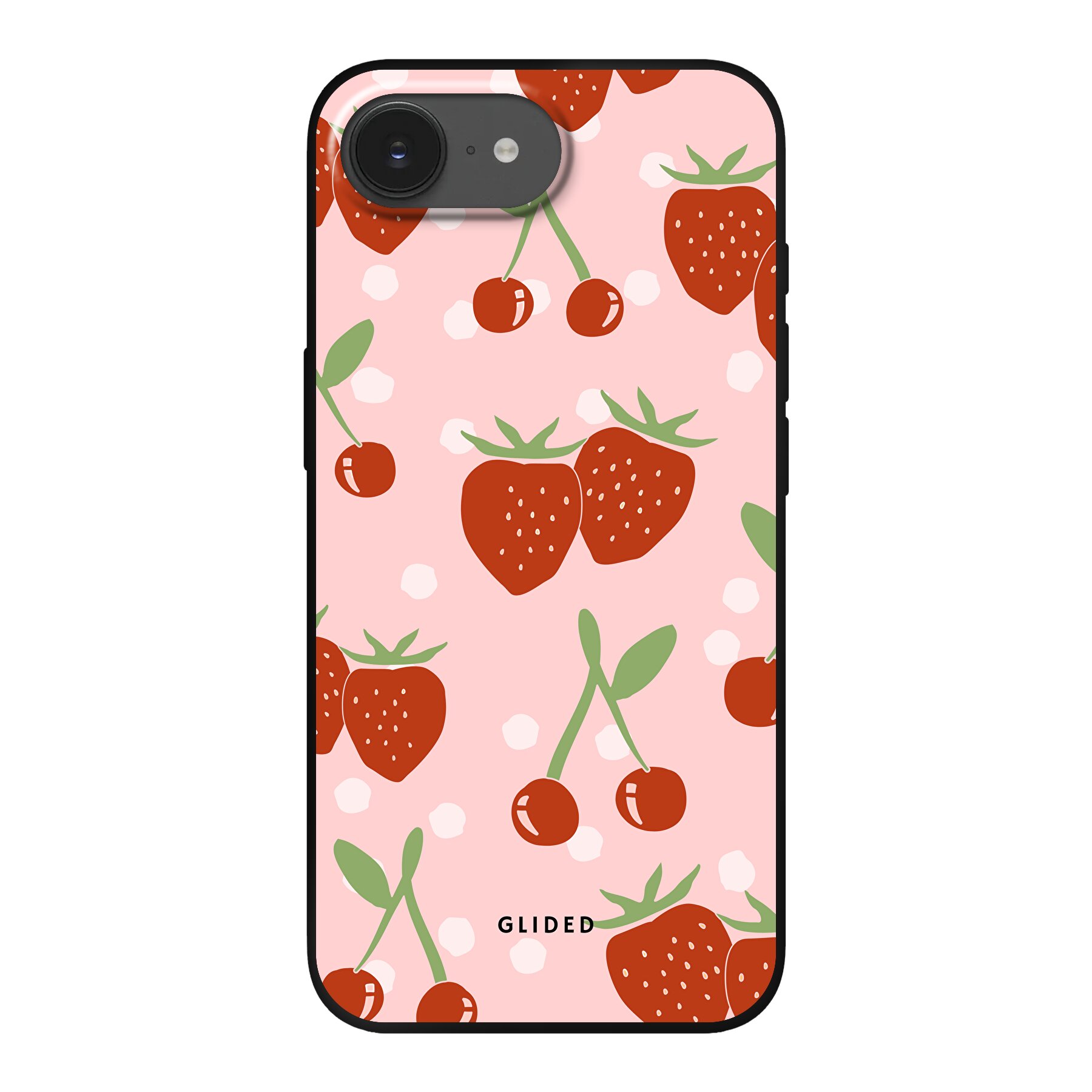 Produktbild Cherry meets Strawberry - iPhone 16e Handyhülle