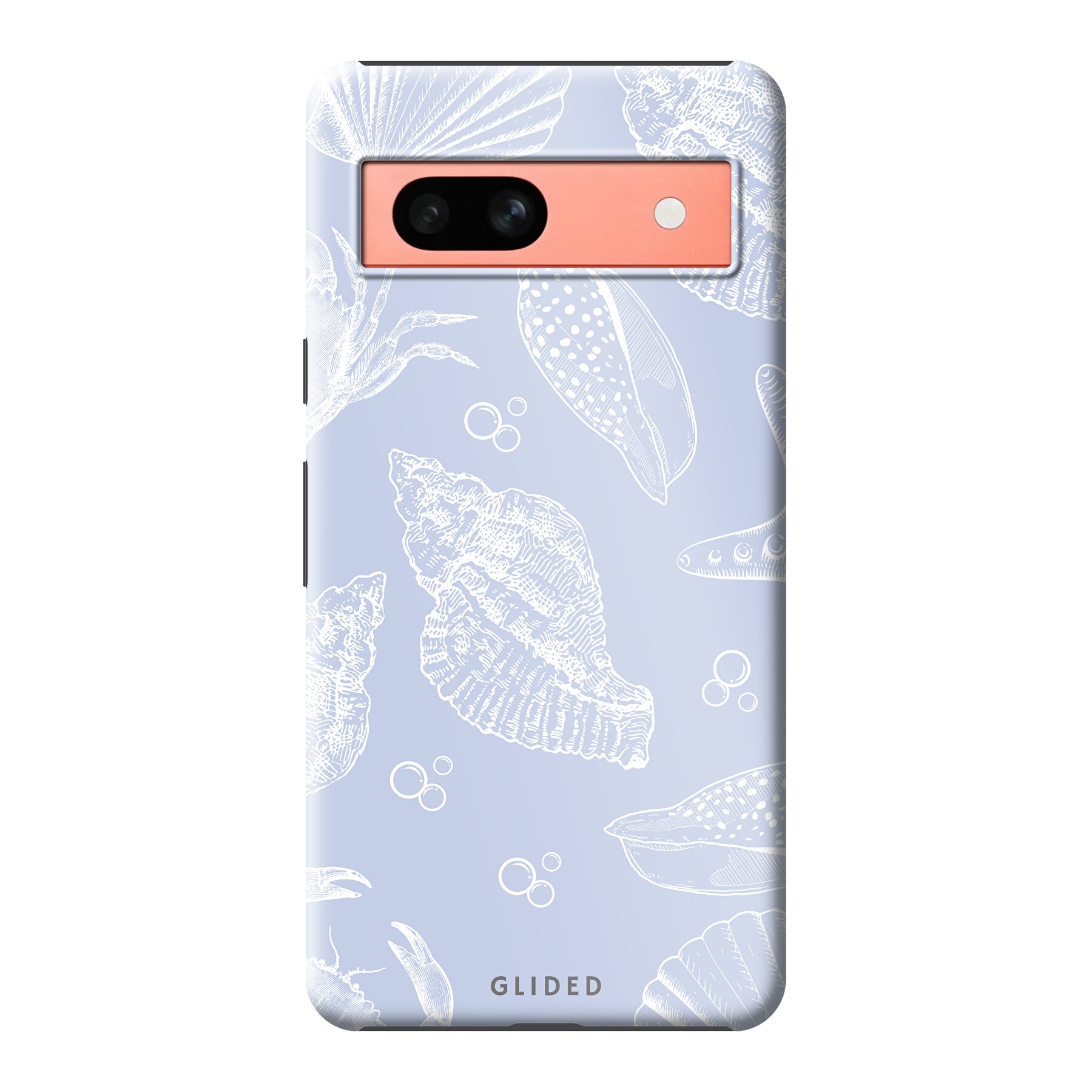 Aqua Shells - Google Pixel 7a Handyhülle