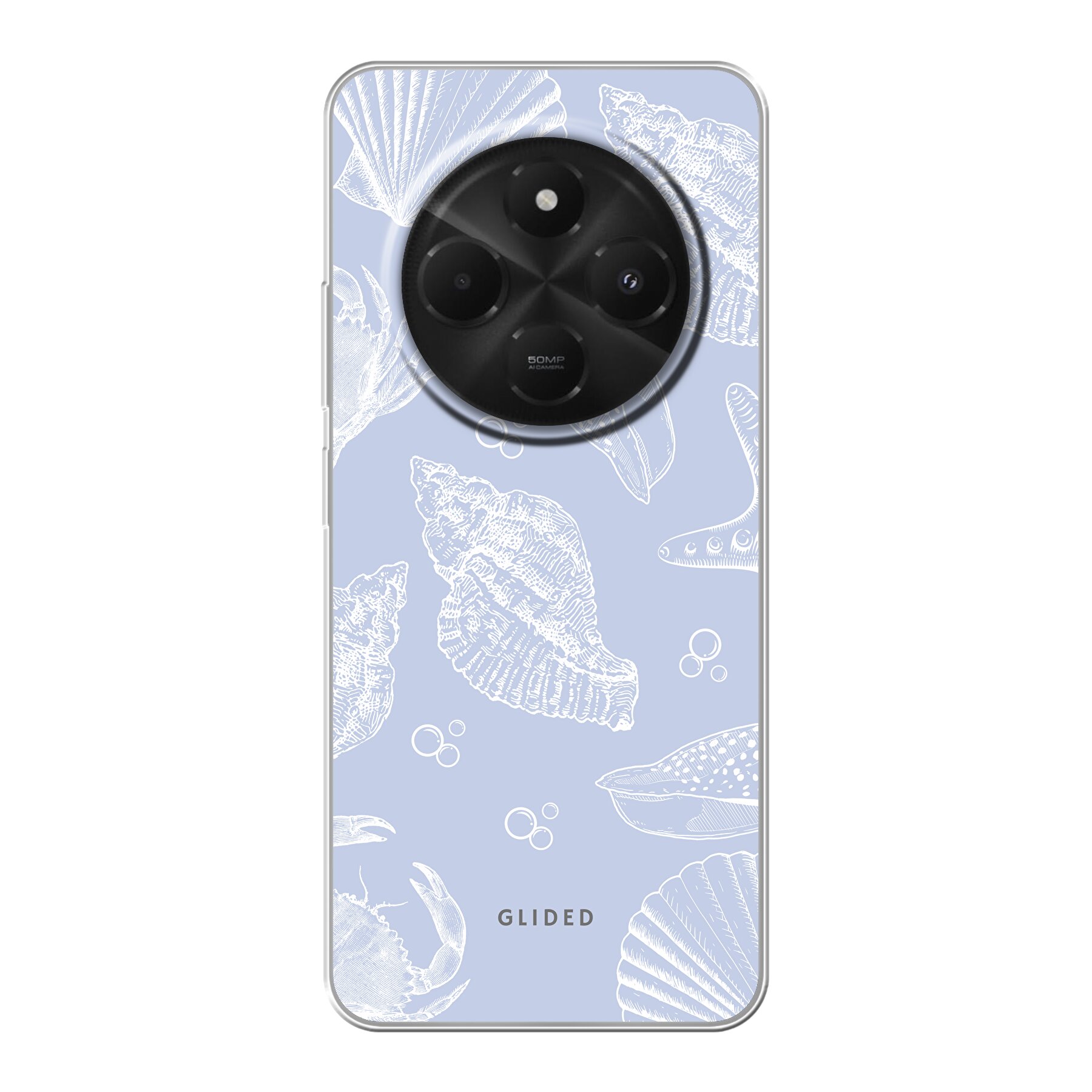 Aqua Shells - Xiaomi Redmi 14C Handyhülle