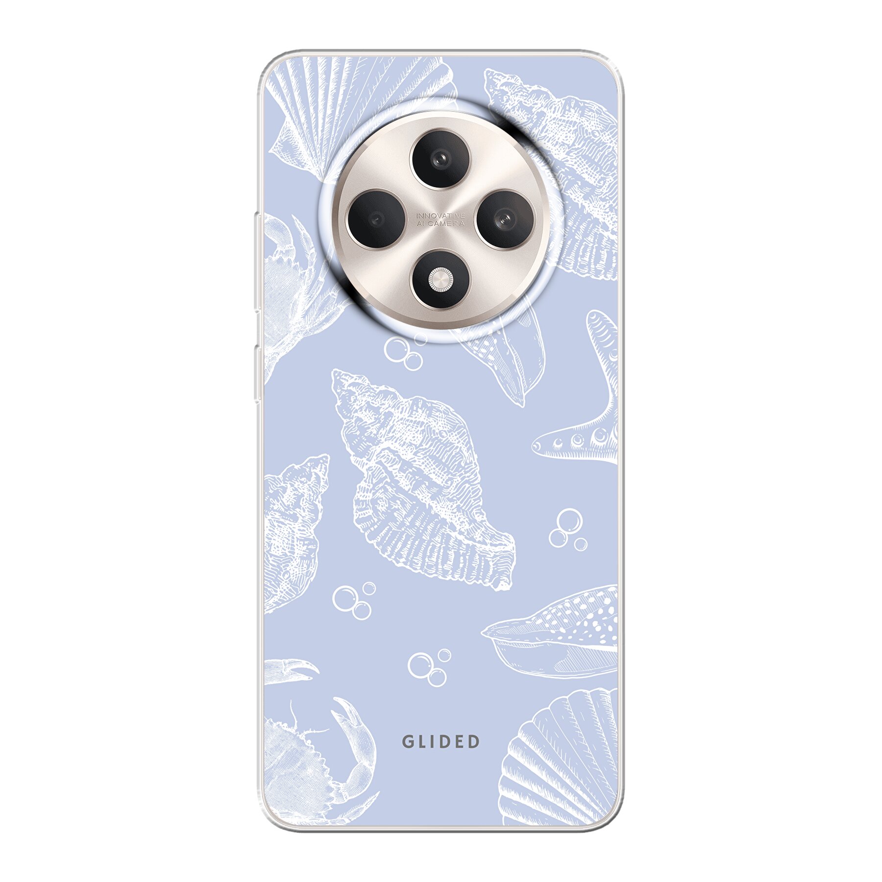 Aqua Shells - Oppo Reno12 F Handyhülle