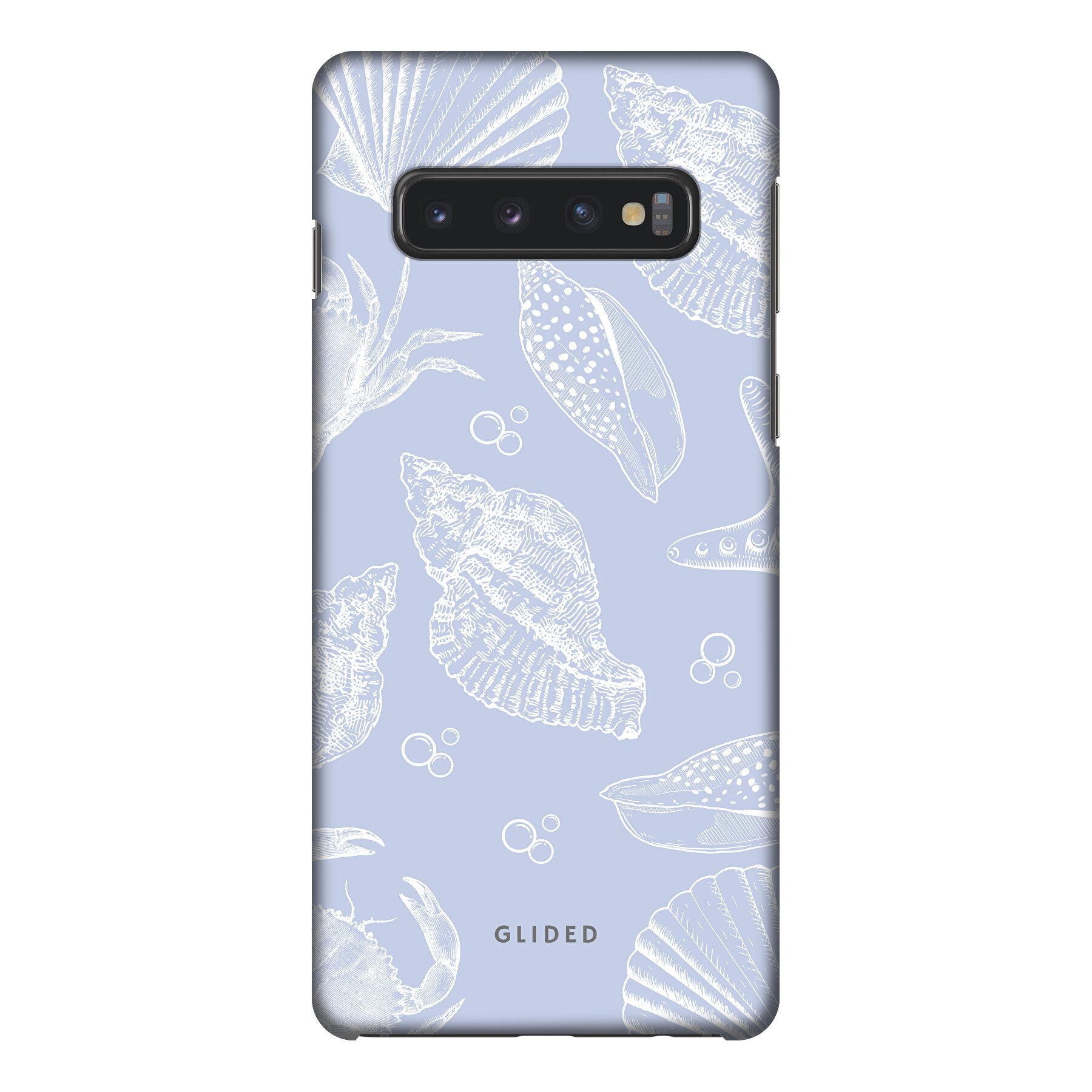 Image du produit Aqua Shells - Samsung Galaxy S10 Coque de téléphone