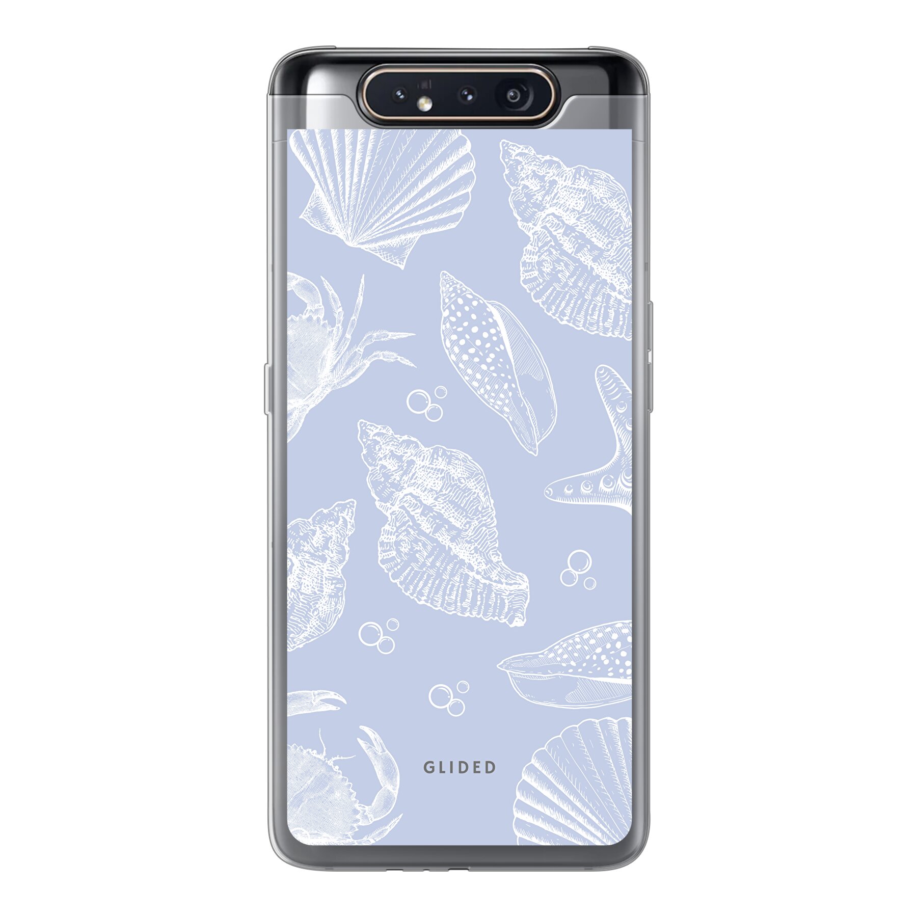 Aqua Shells - Samsung Galaxy A80 Handyhülle