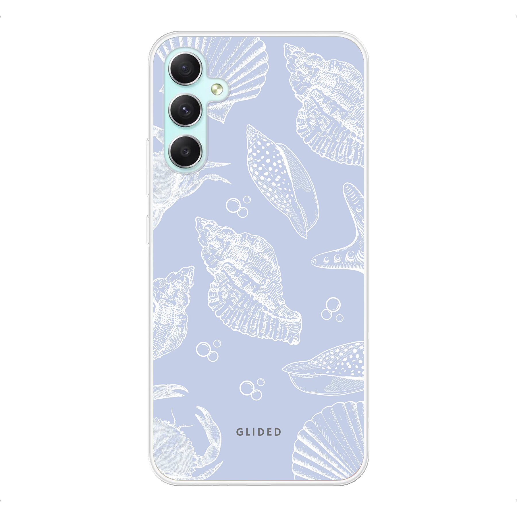Aqua Shells - Samsung Galaxy A34 Handyhülle