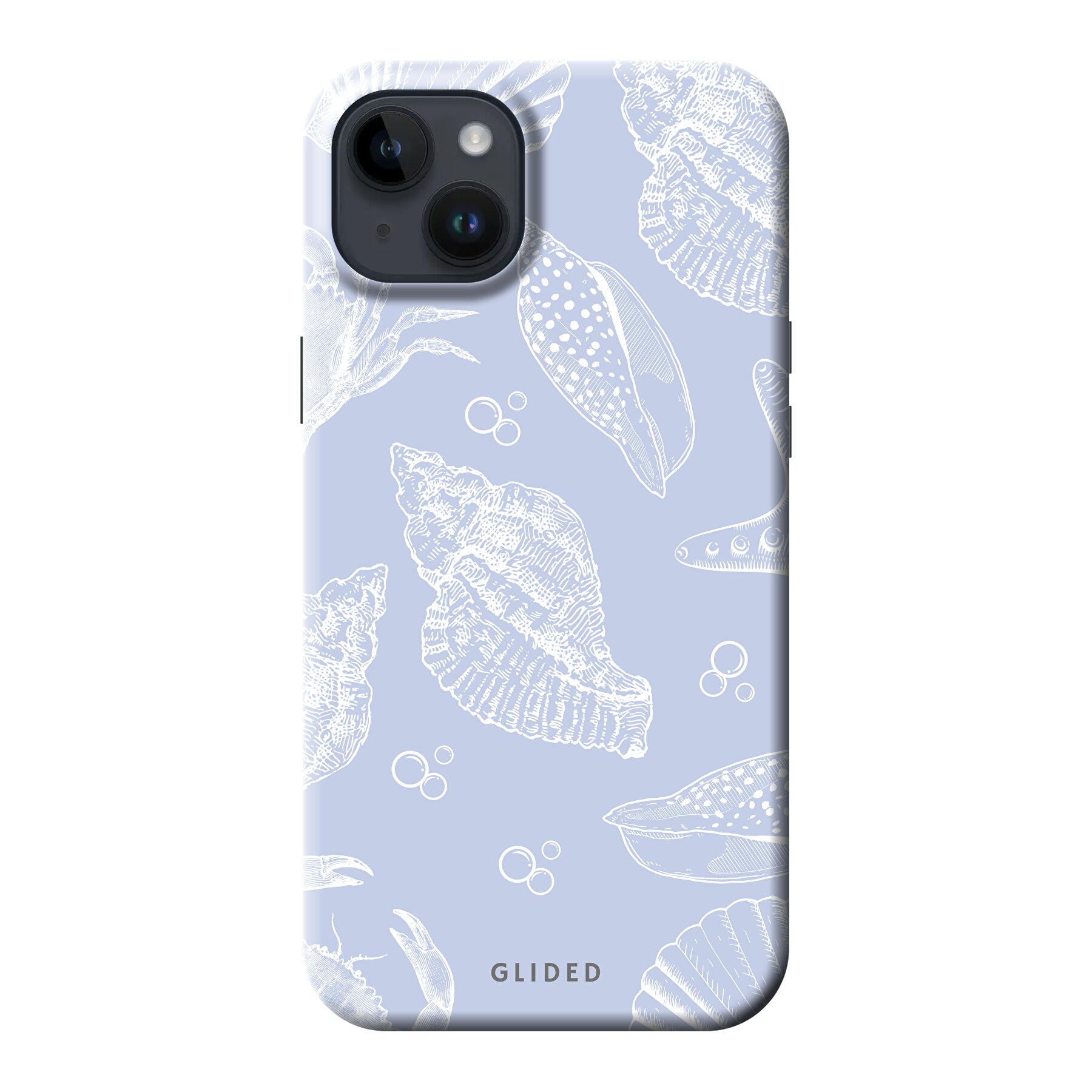 Productafbeelding Aqua Shells - iPhone 14 Plus Handyhülle