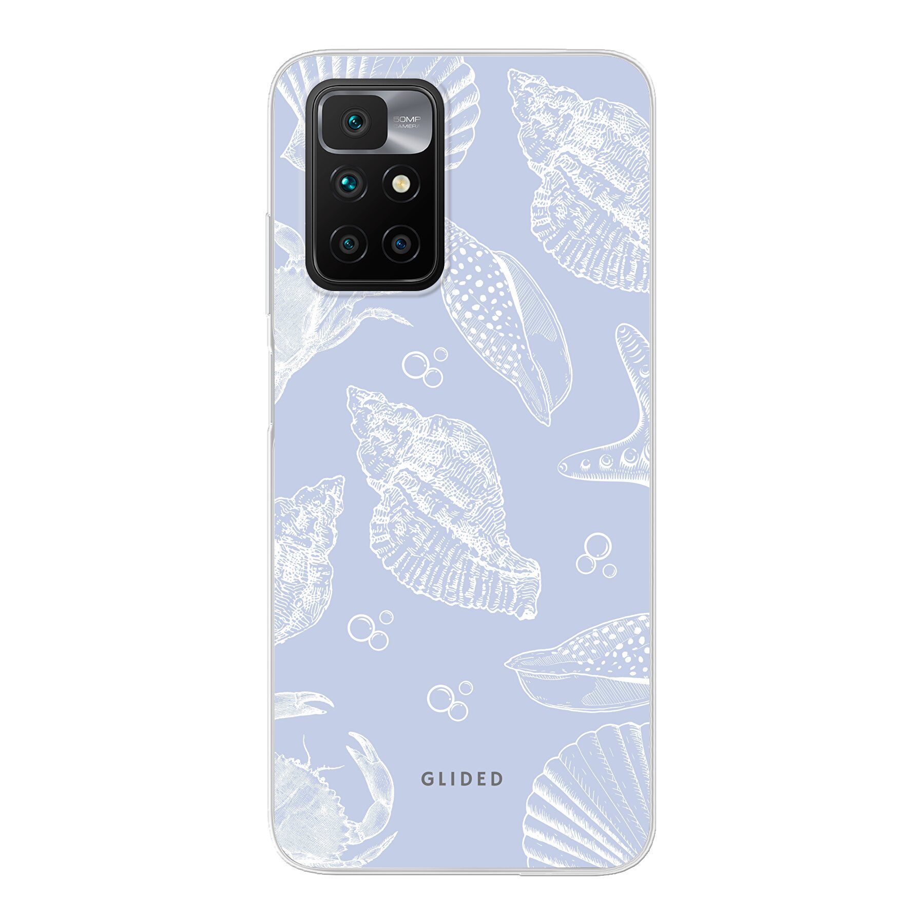 Aqua Shells - Xiaomi Redmi 10 Handyhülle