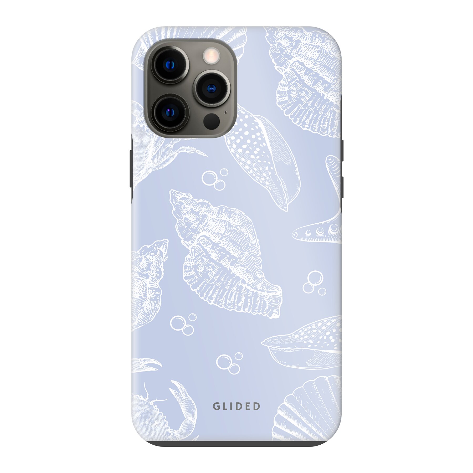 Productafbeelding Aqua Shells - iPhone 12 Pro Max Handyhülle